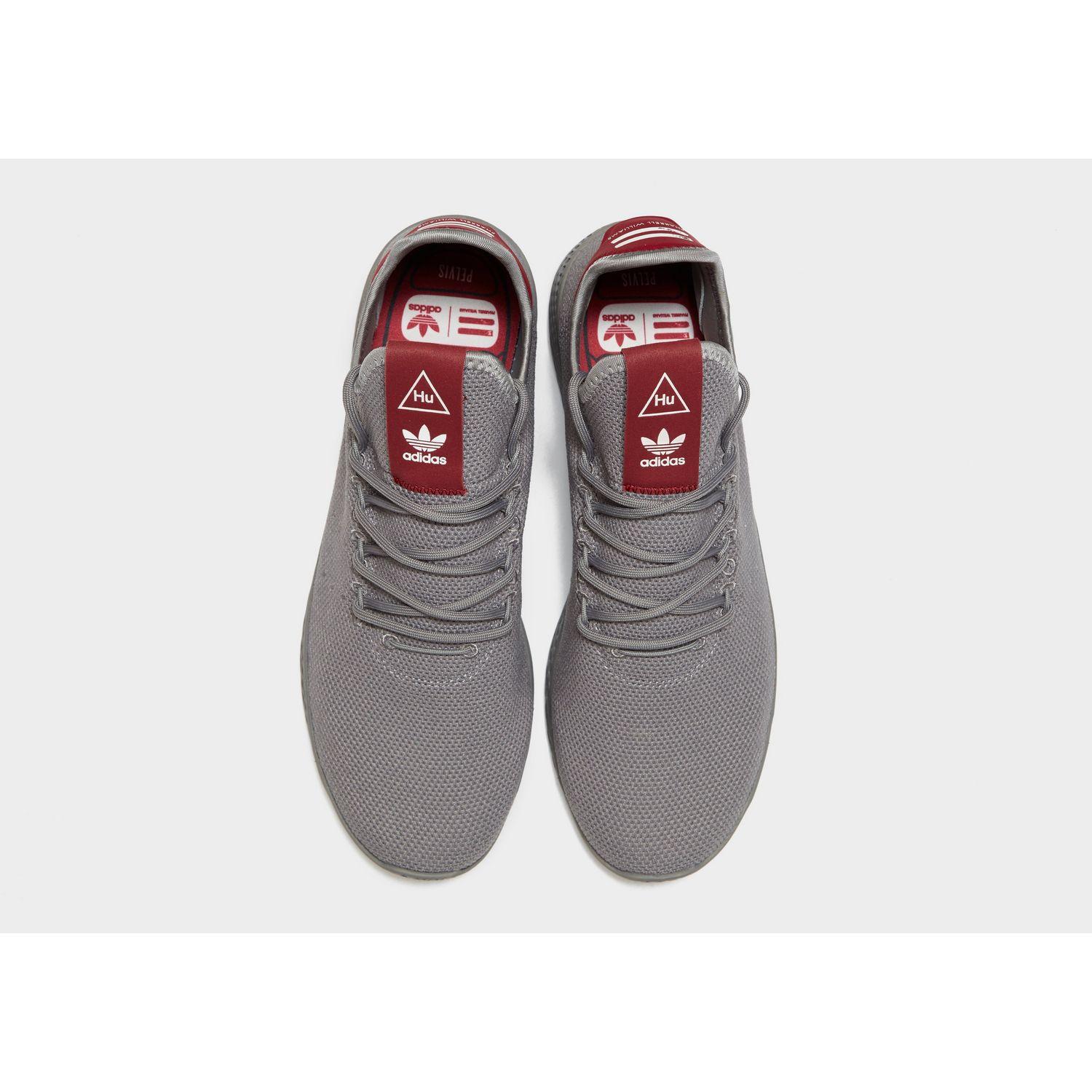 pharrell williams adidas maroon