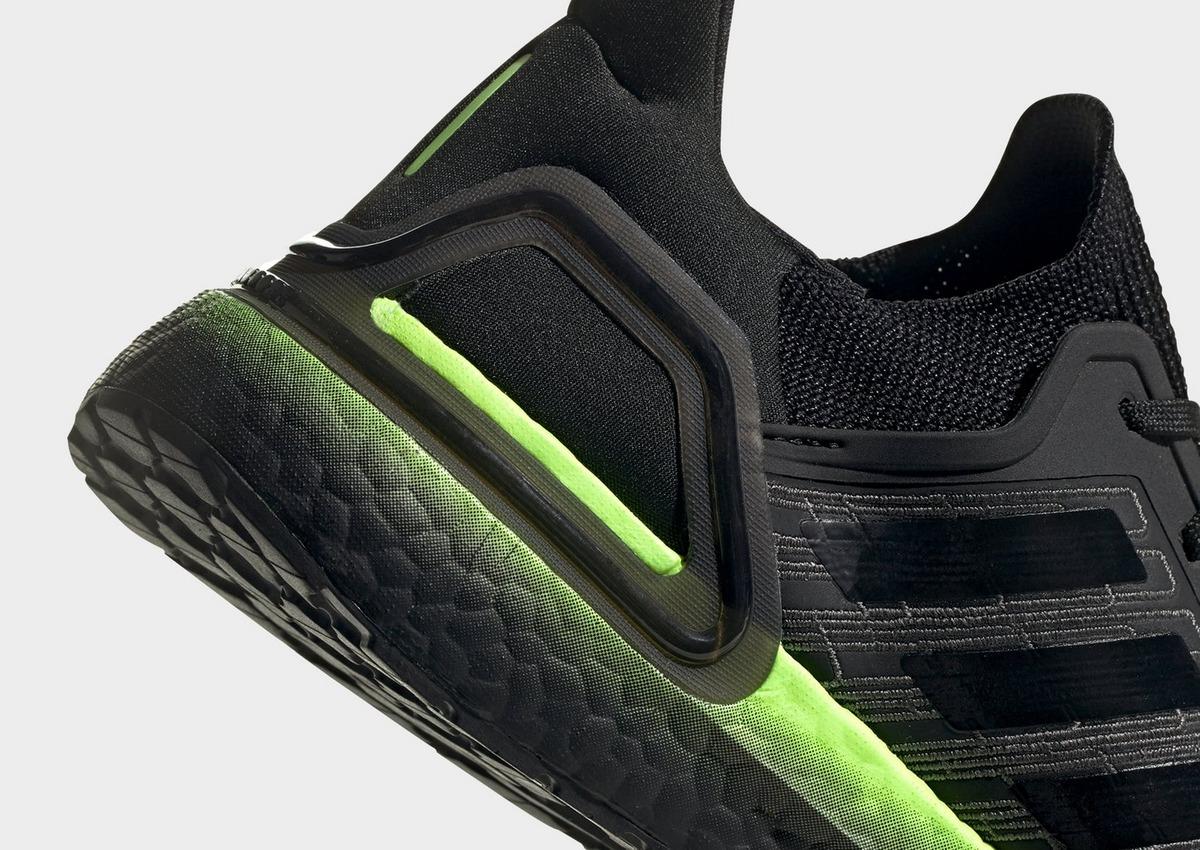 adidas ultra boost black and green