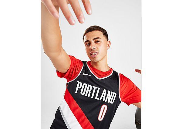 Camiseta NBA Portland Trail Blazers Lillard #0 Nike de hombre de color  Negro | Lyst