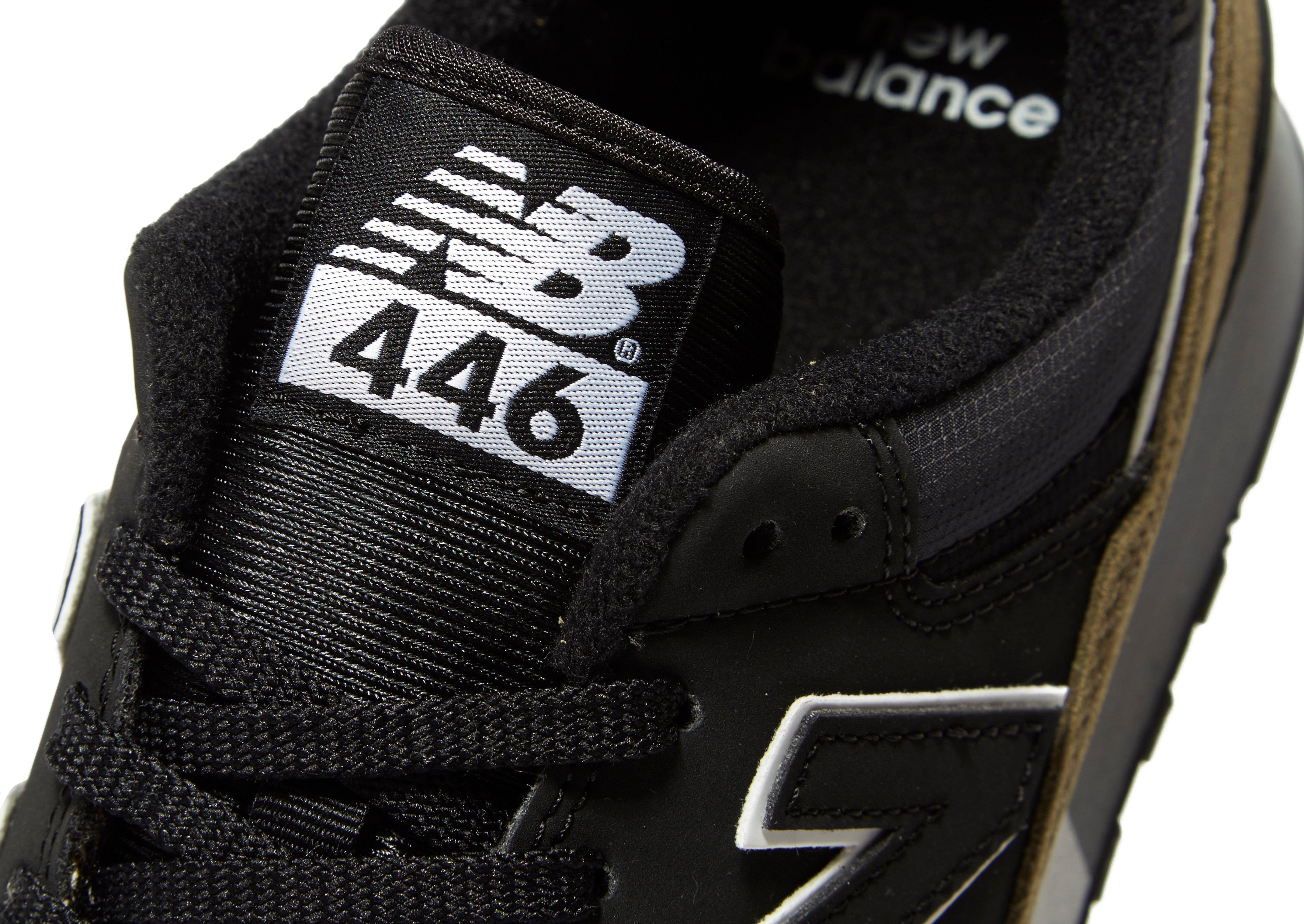 new balance 446 leather black