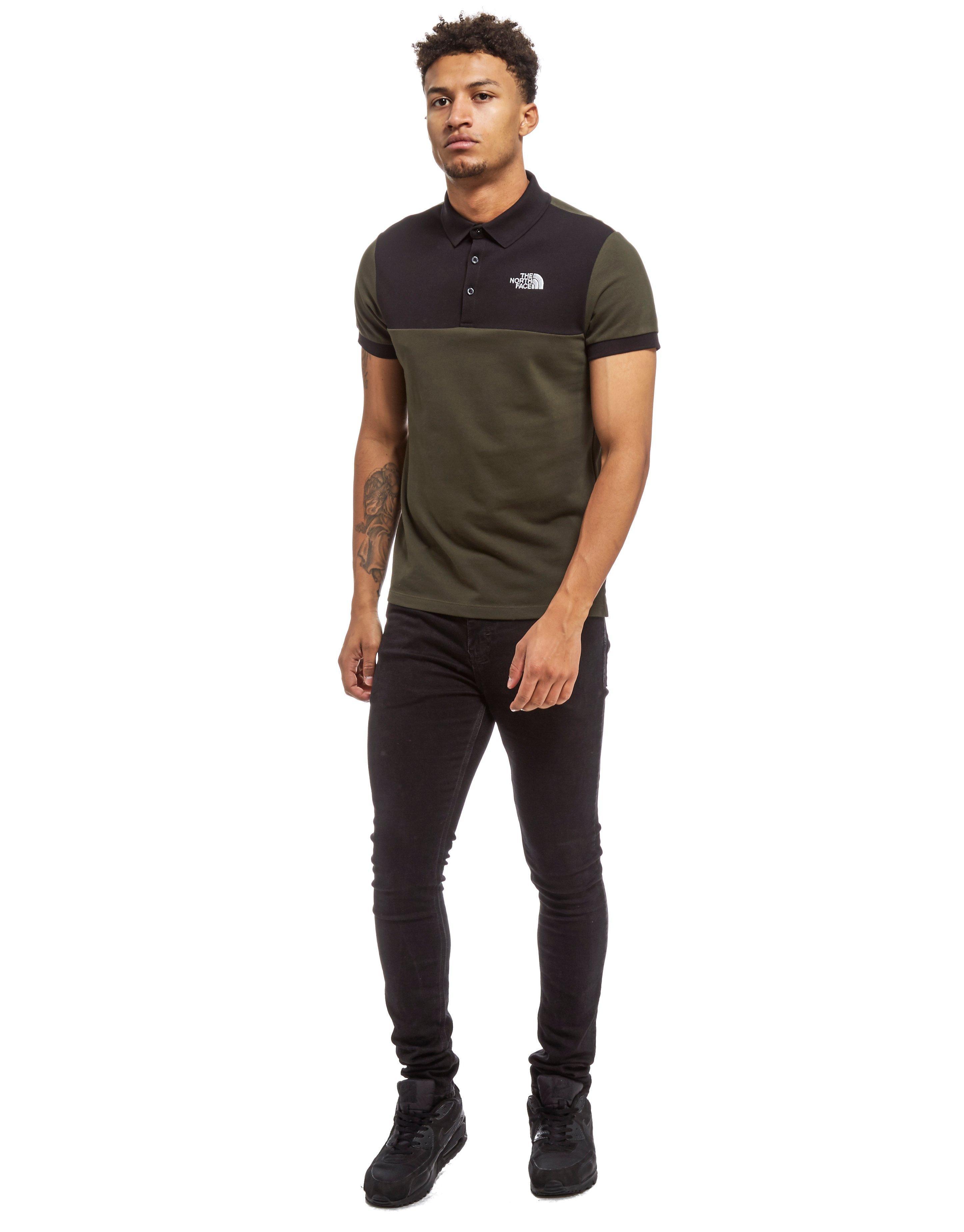 the north face polo