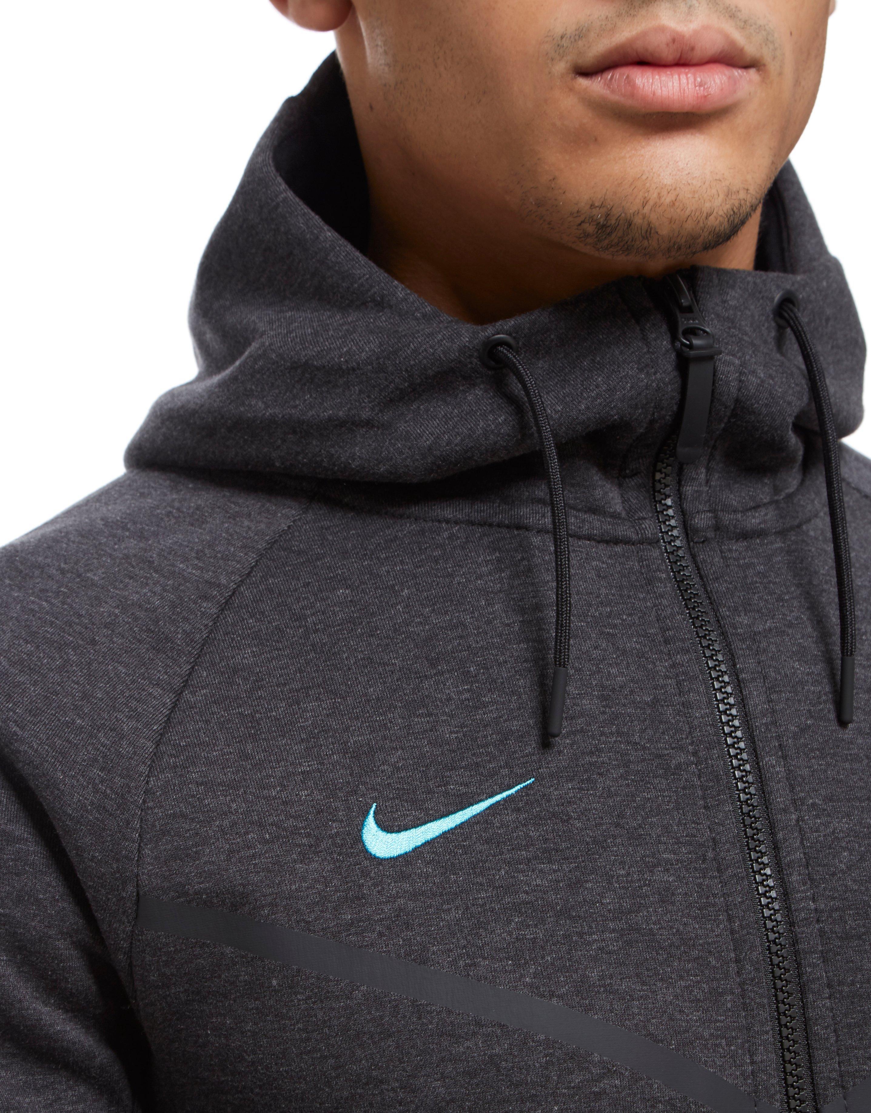 Lyst - Nike Chelsea Fc 2017 Tech Fleece Hoody in Black for Men