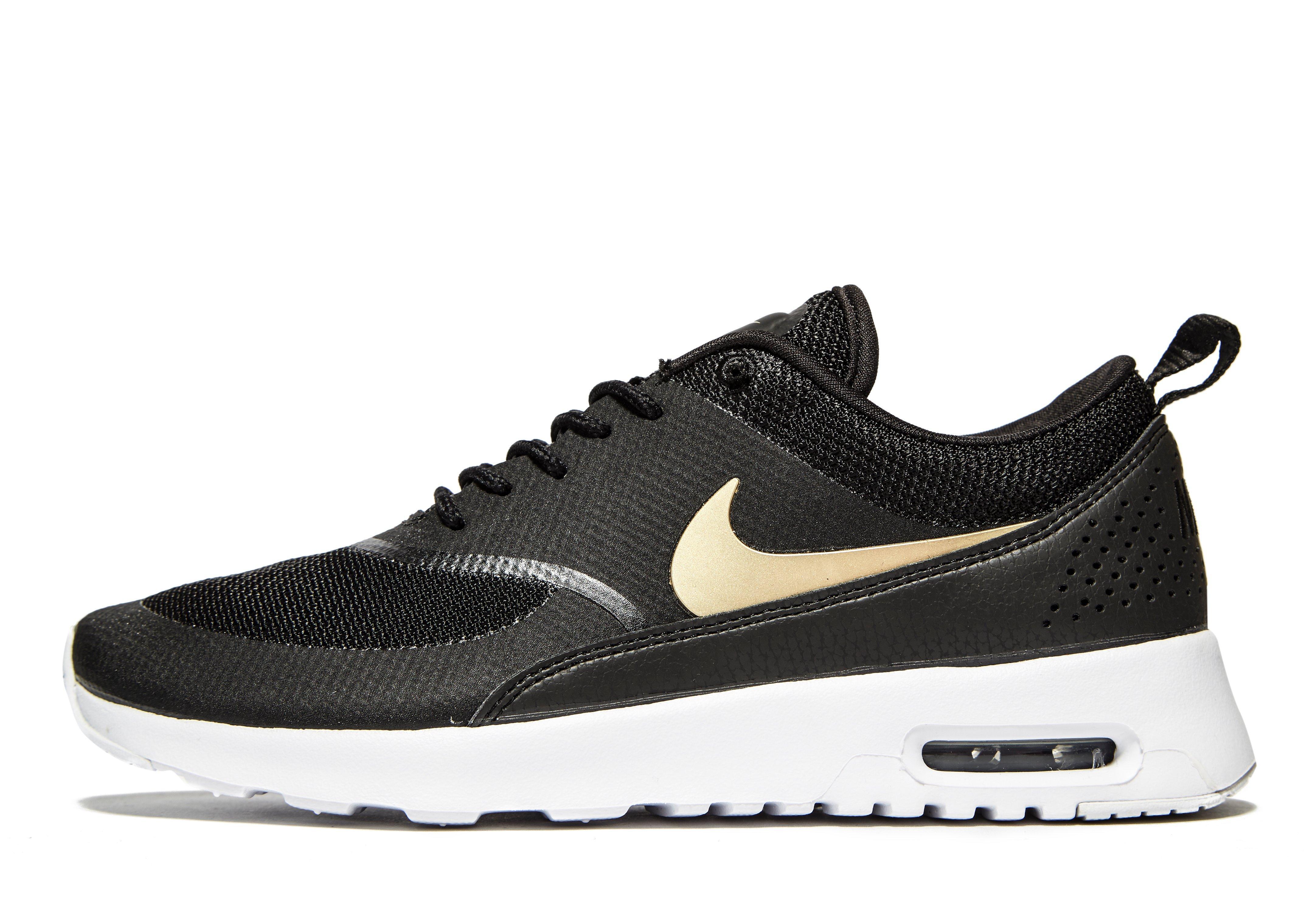 nike black air max thea