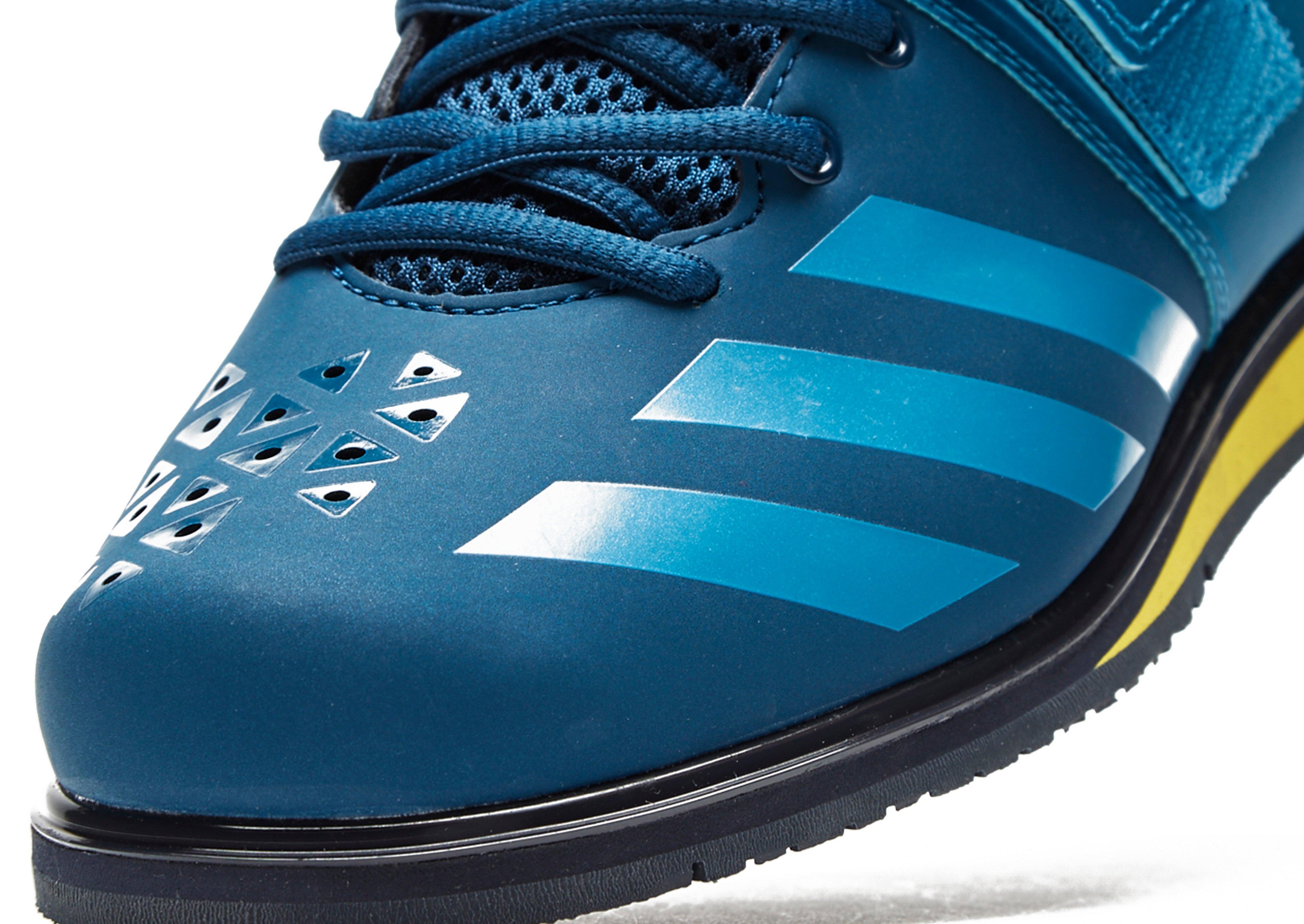 adidas Synthetic Powerlift 3.1 Weightlifting Shoes in Blue
