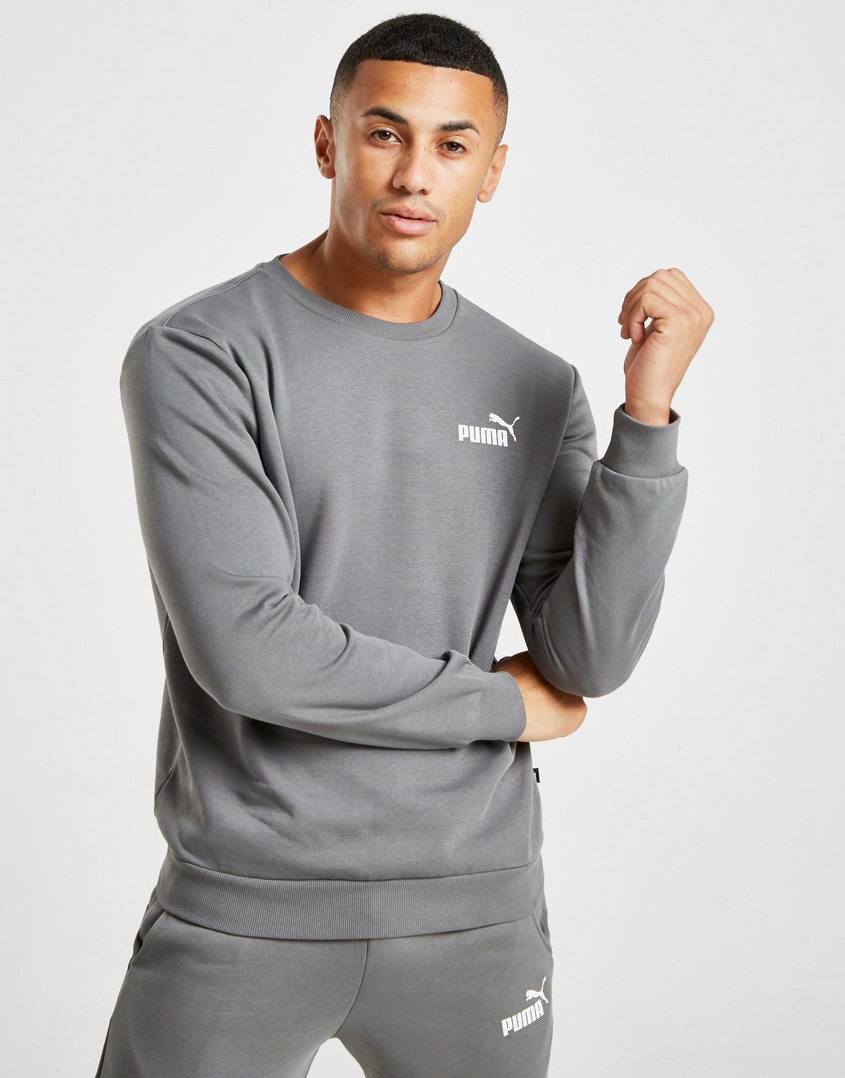 puma core small logo crew joggers