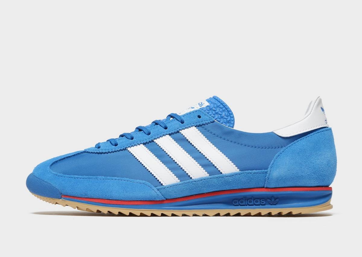 adidas Originals Synthetic Sl 72 in Blue/White (Blue) for Men - Save 52 ...