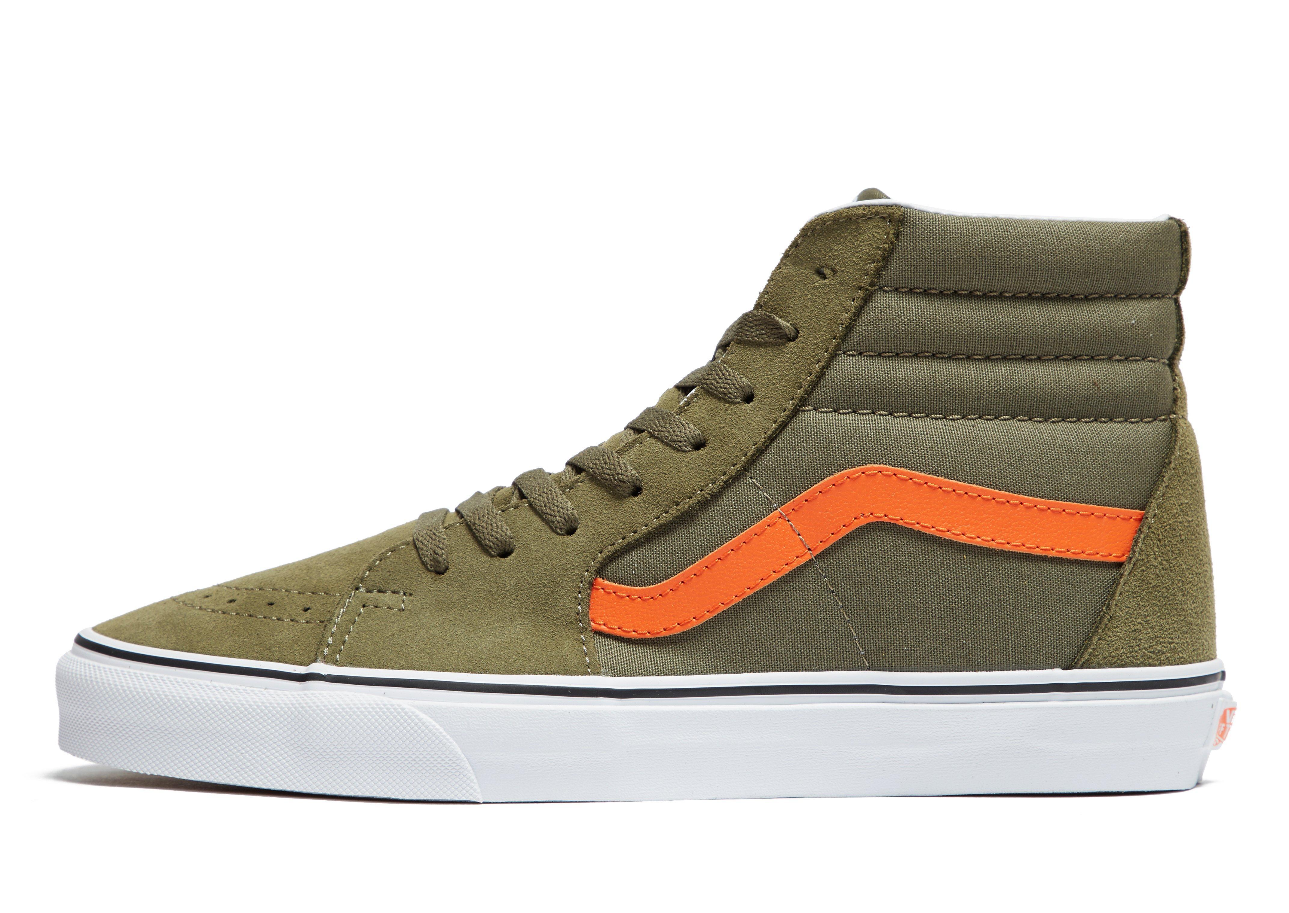 Vans sk8 hi hombre olive Clearance