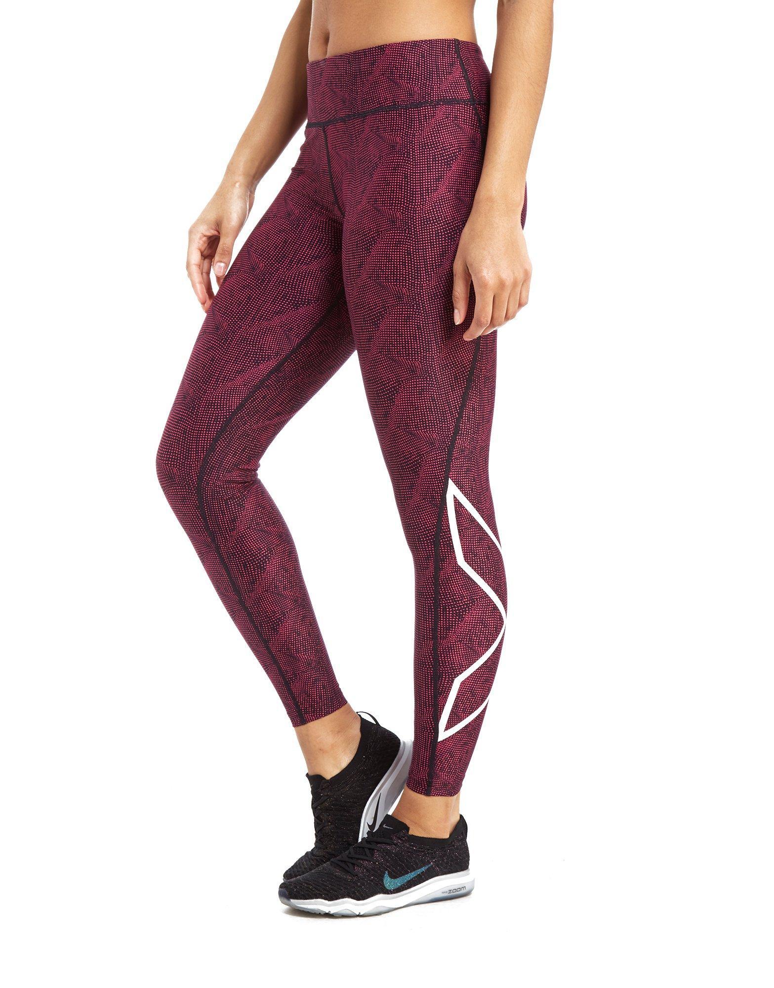 purple compression tights