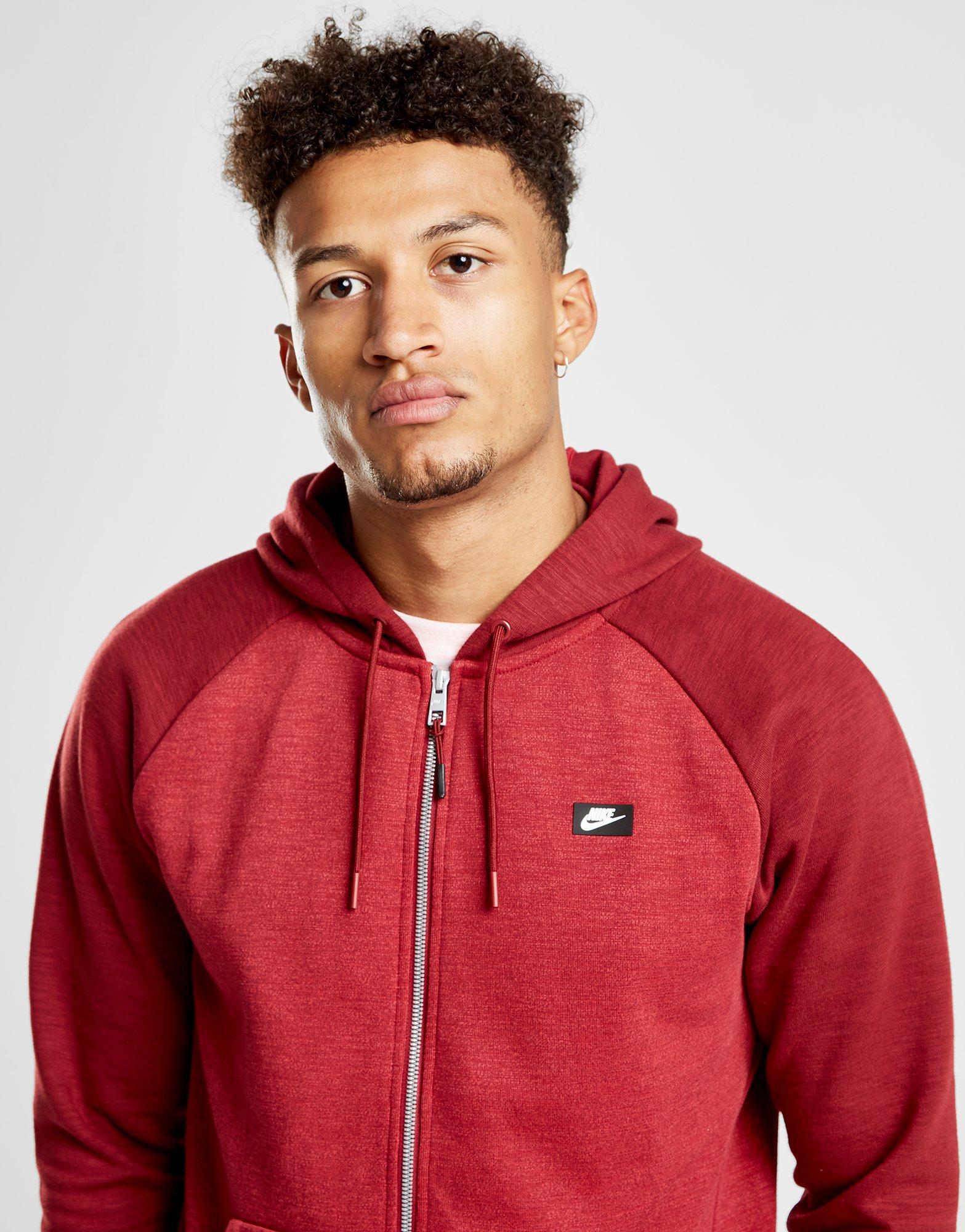 nike optic zip hoody mens