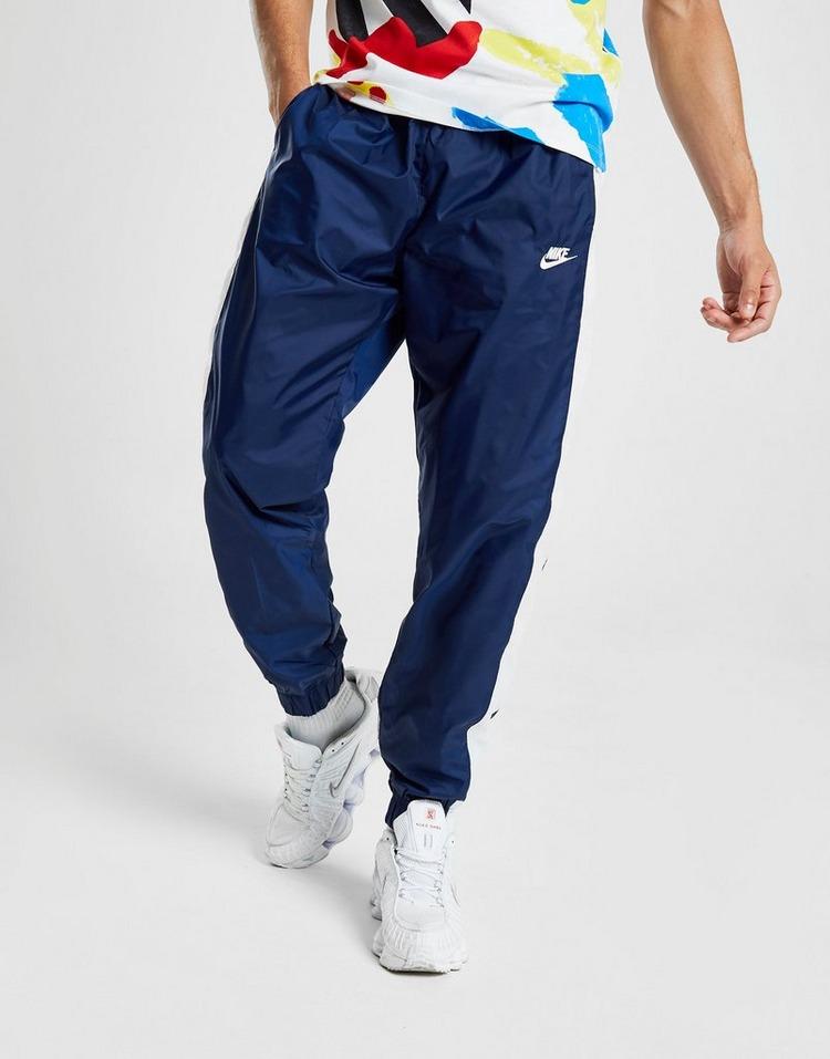 Nike Hoxton Woven Track Pants in Navy/White (Blue) for Men - Lyst