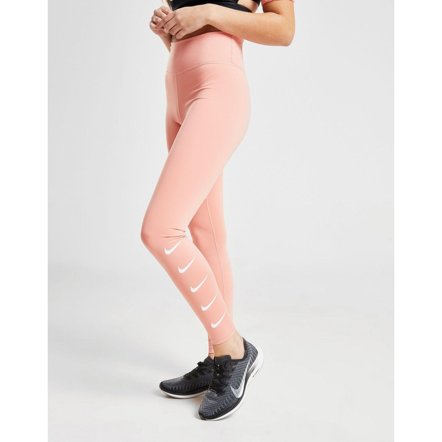 nike running swoosh repeat tights