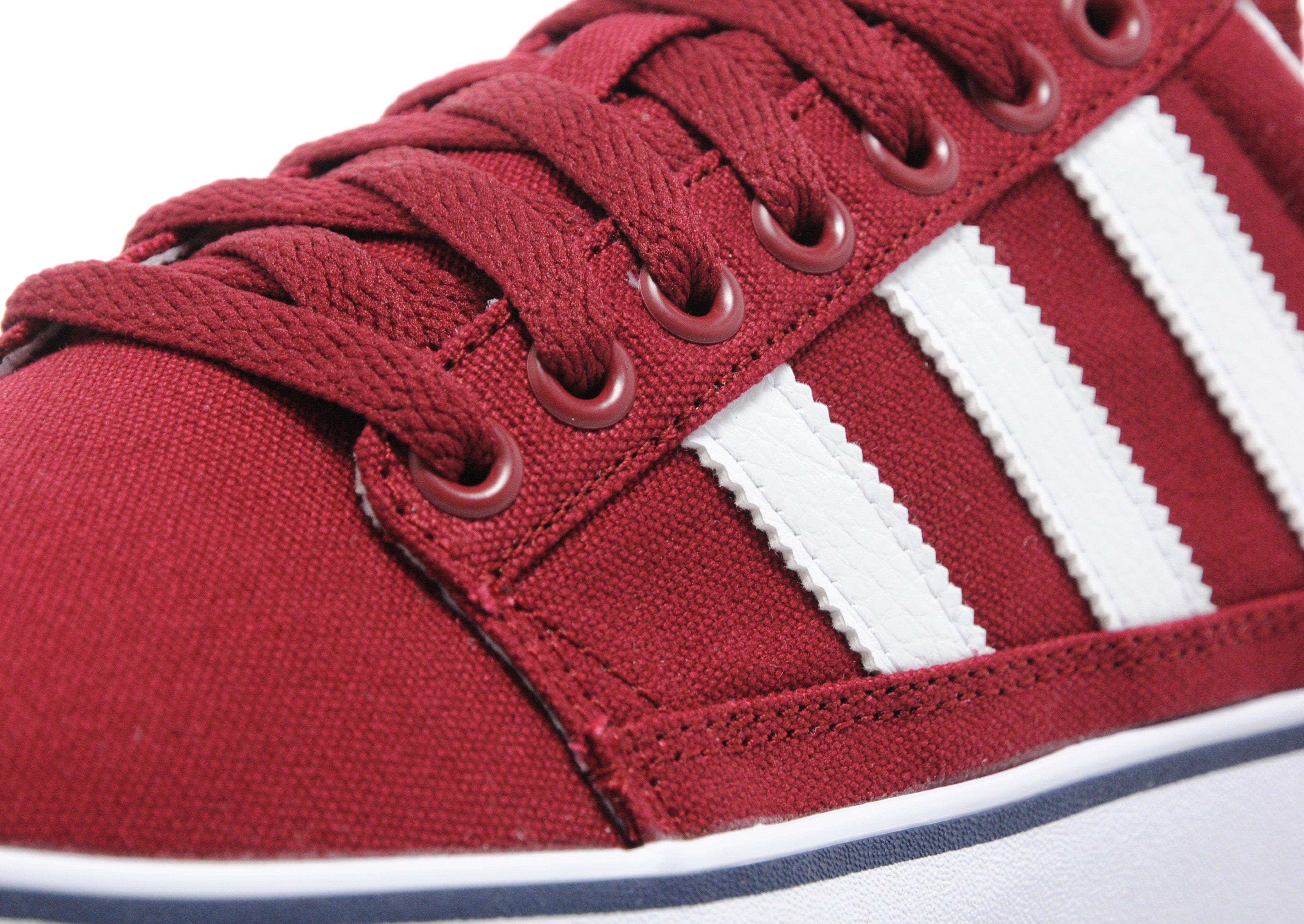 adidas rayado burgundy