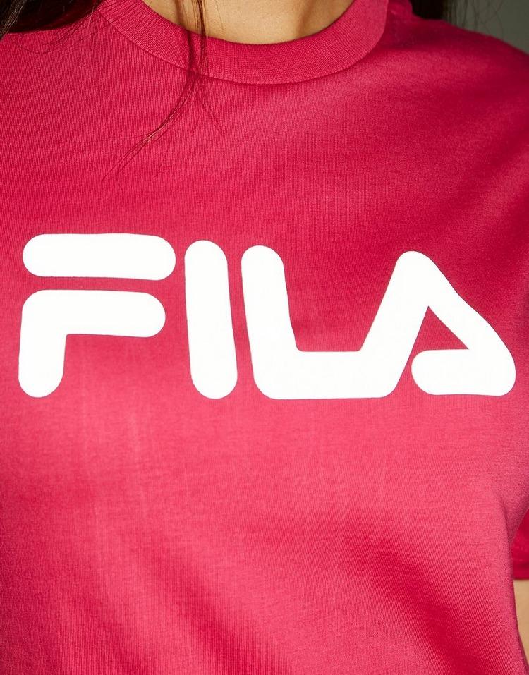 nike - t-shirt à bande logo - rose nike - t-shirt à bande logo - rose