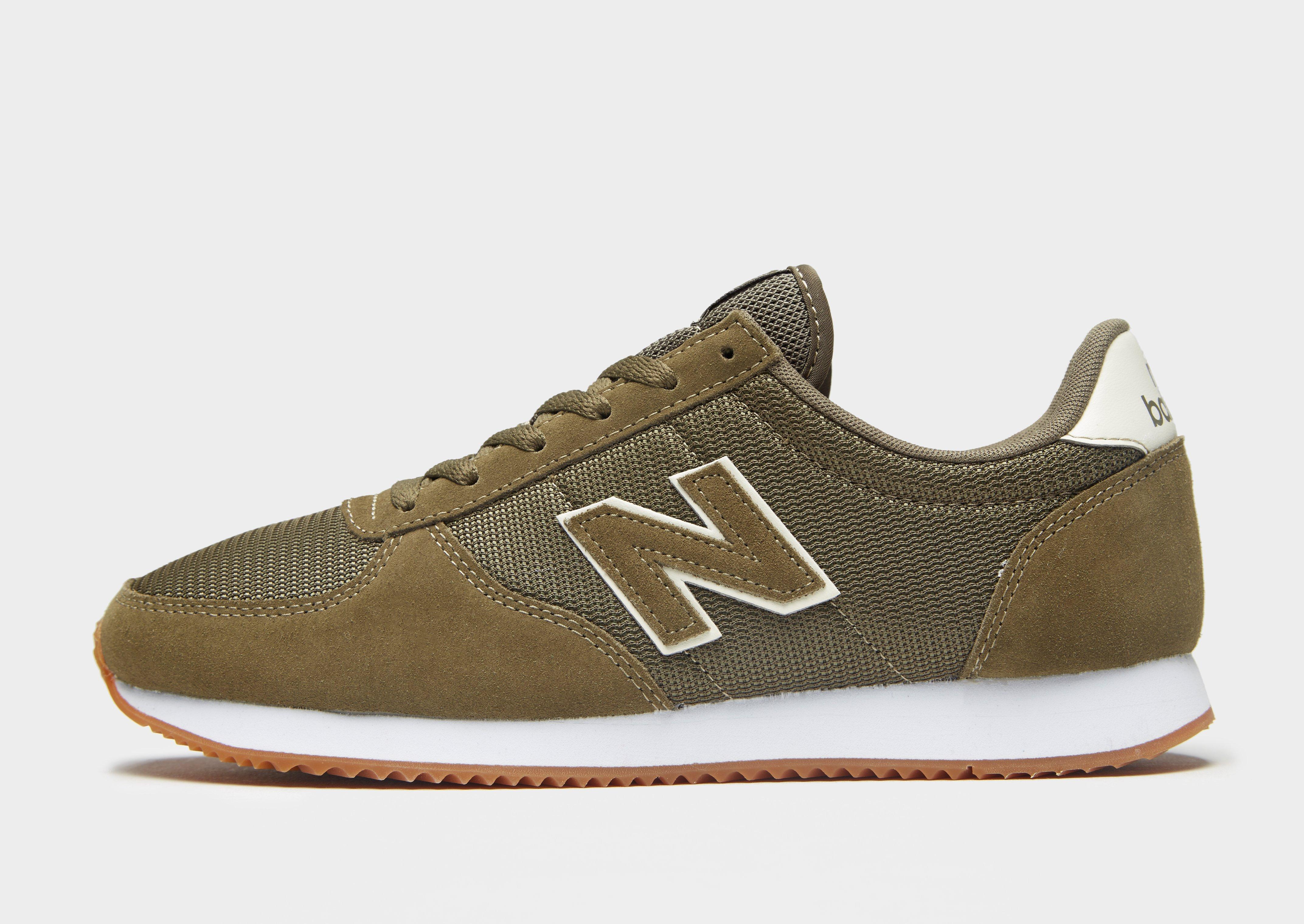New Balance Suede 220 Contrasted in Green for Men - Lyst
