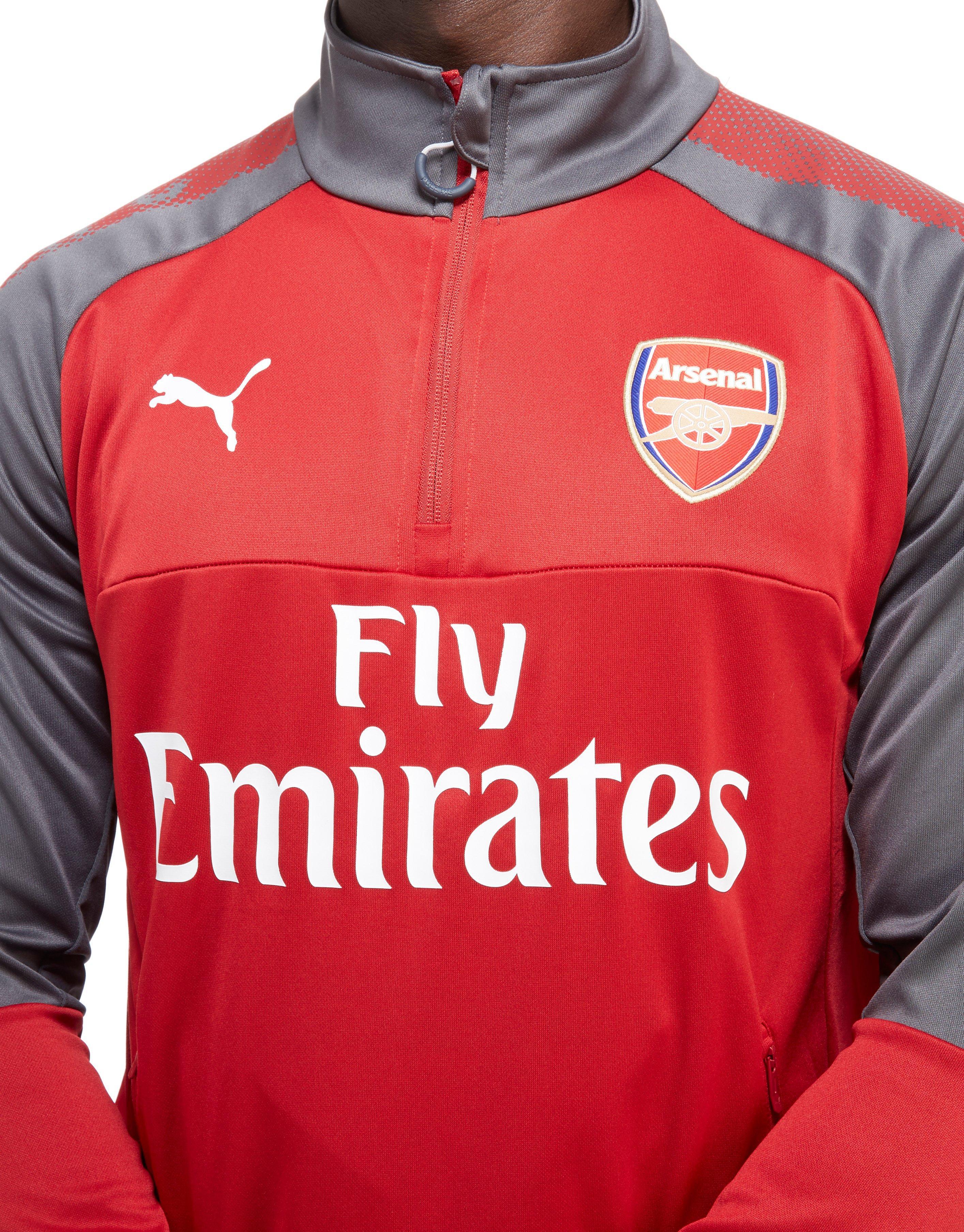 arsenal zip top