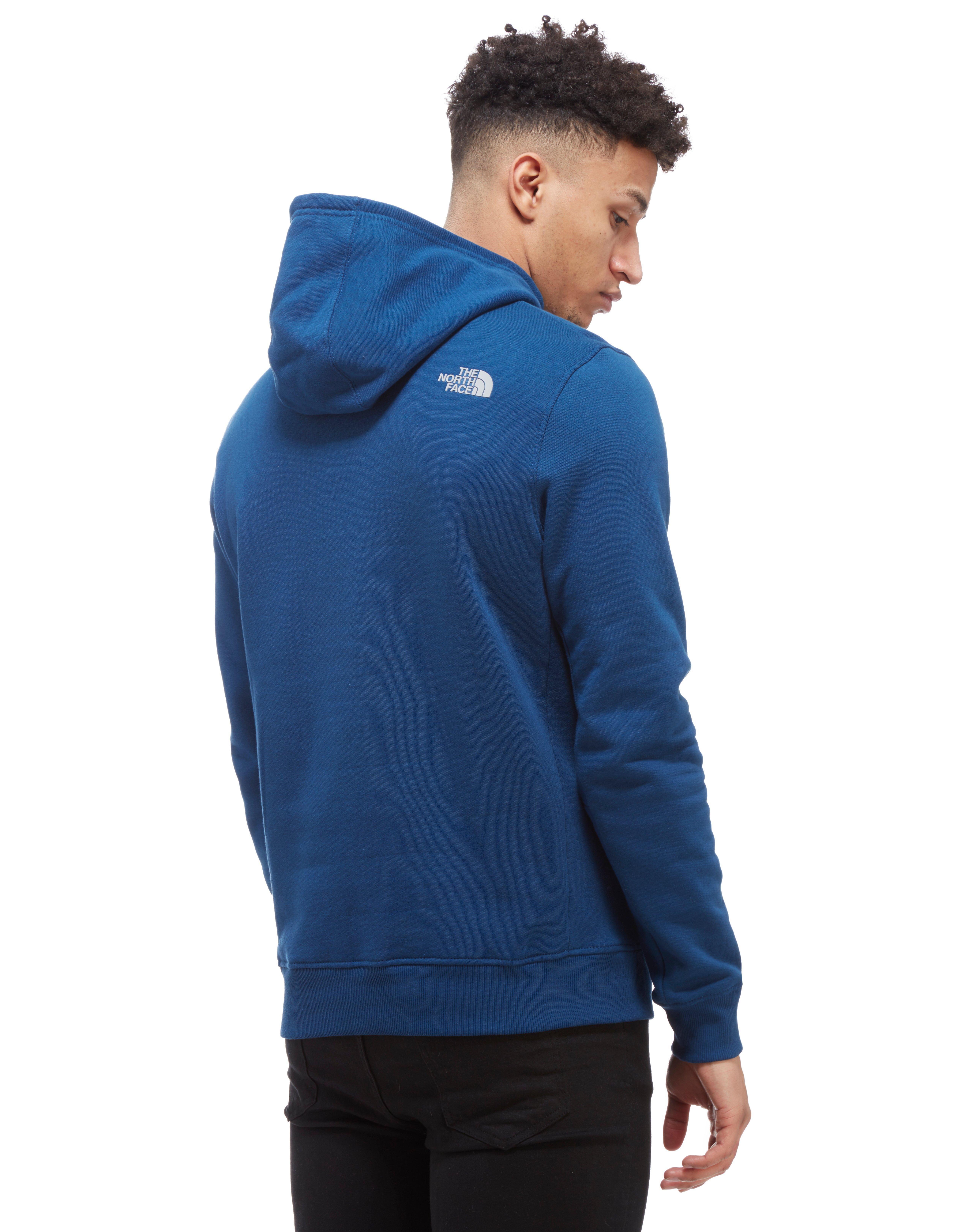 the north face overhead central logo bondi hoodie