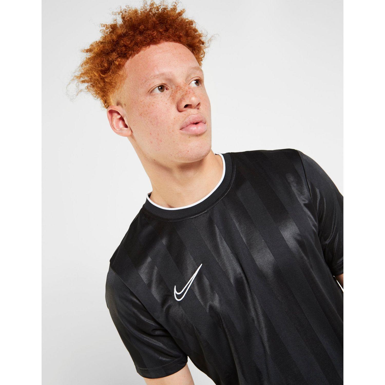 nike academy black t shirt