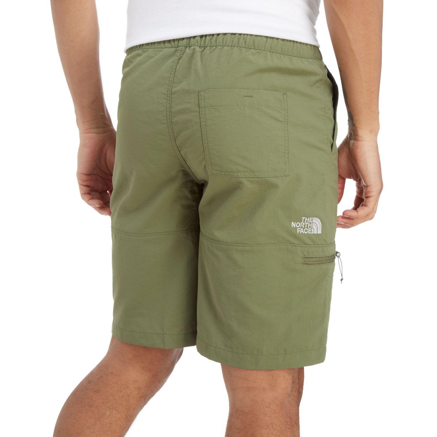 Z-pocket Woven Shorts in Khaki 
