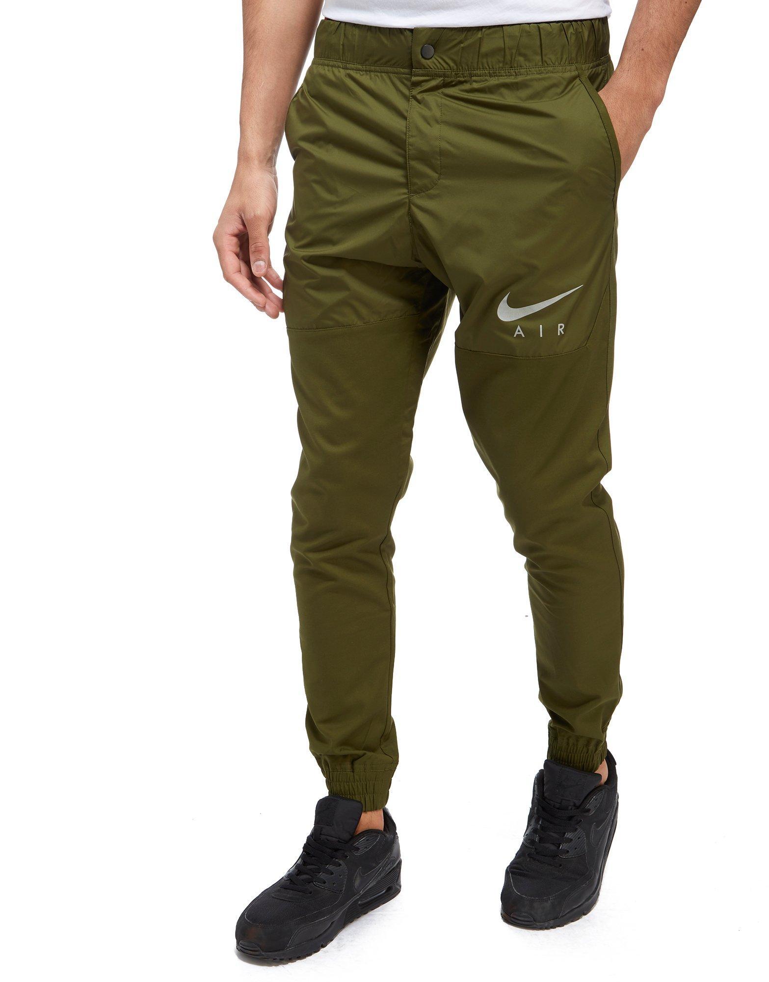 Nike Cotton Air Hybrid Jogging Pants in Light Green (Green) for Men - Lyst