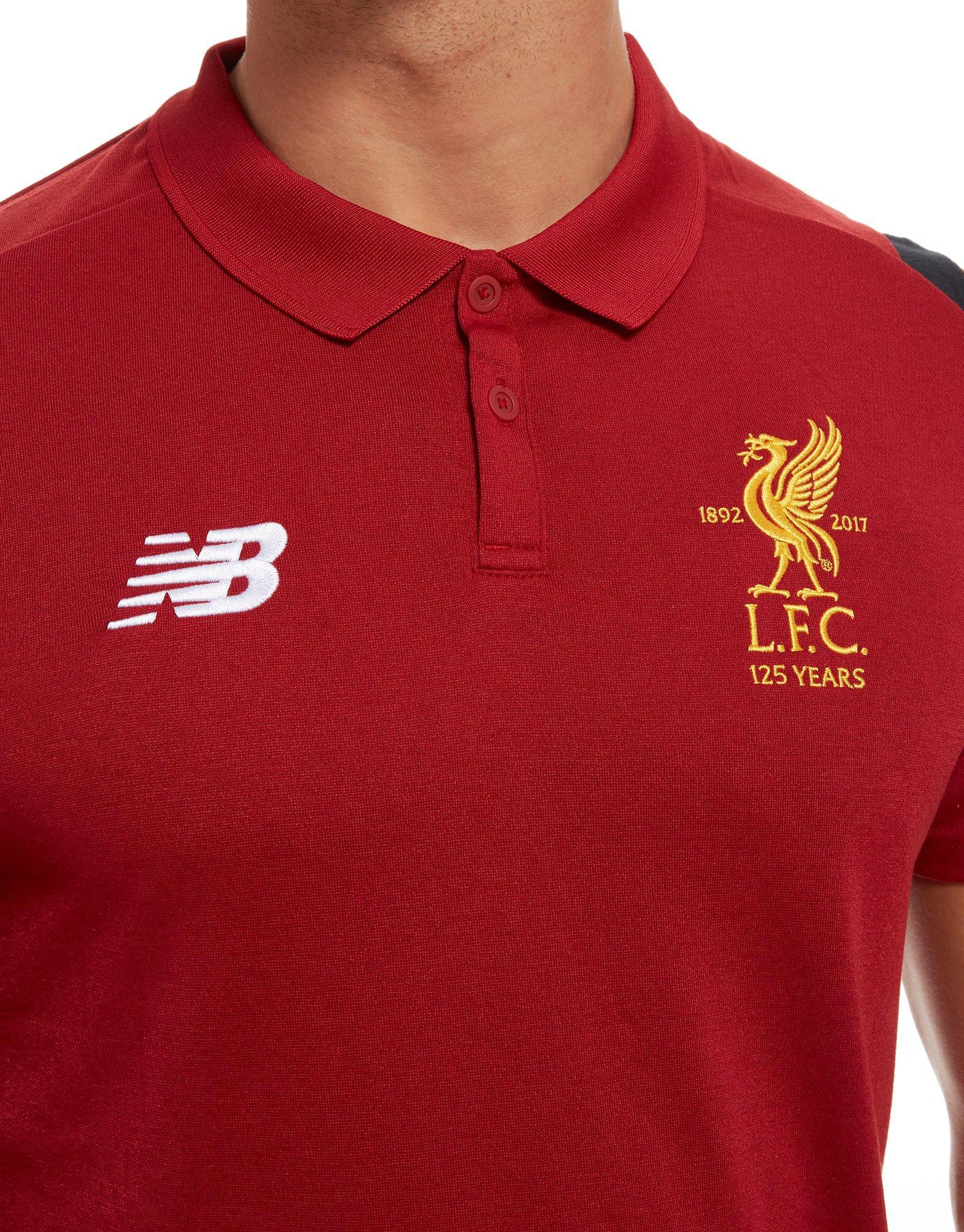 New Balance Cotton Liverpool Fc Polo in 