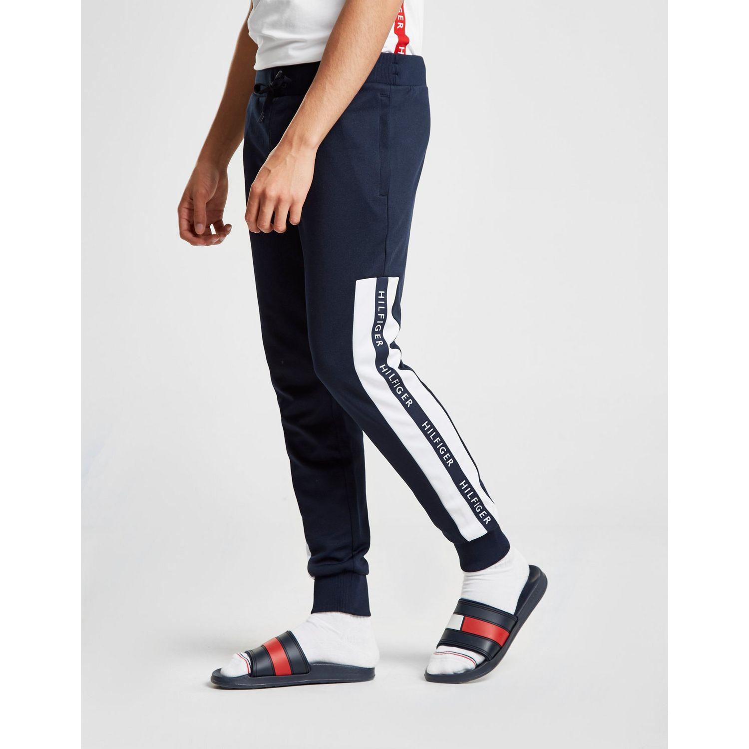 tommy hilfiger colour block track pants