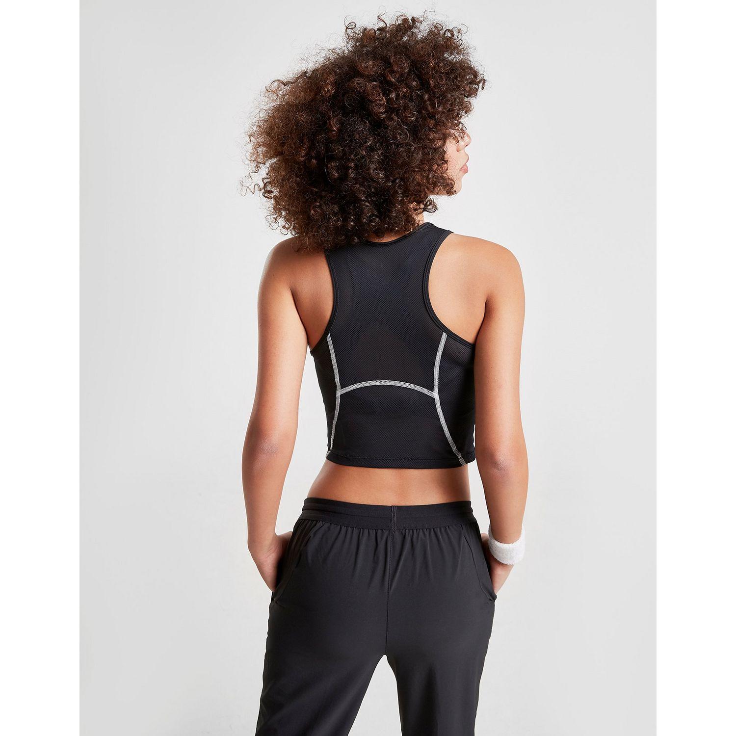 nike miler crop top