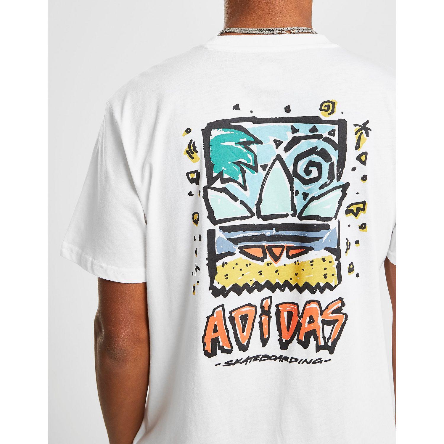 codo Anticuado honor adidas Originals Cotton Skateboarding Roanoke Short Sleeve T-shirt in White for Men - Lyst codo Anticuado honor adidas Originals Cotton Skateboarding Roanoke Short Sleeve T-shirt in White for Men - Lyst