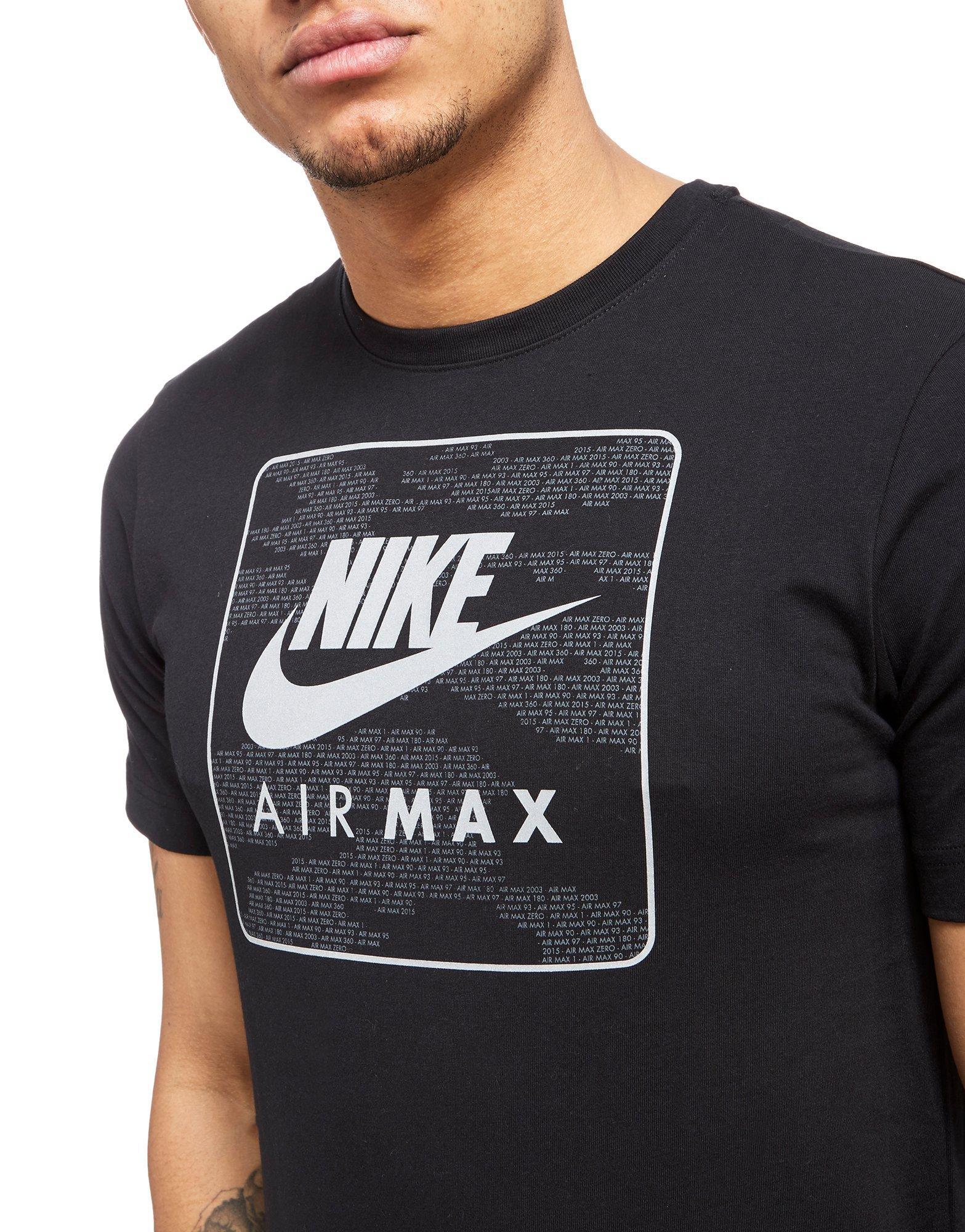 mens nike air max t shirt