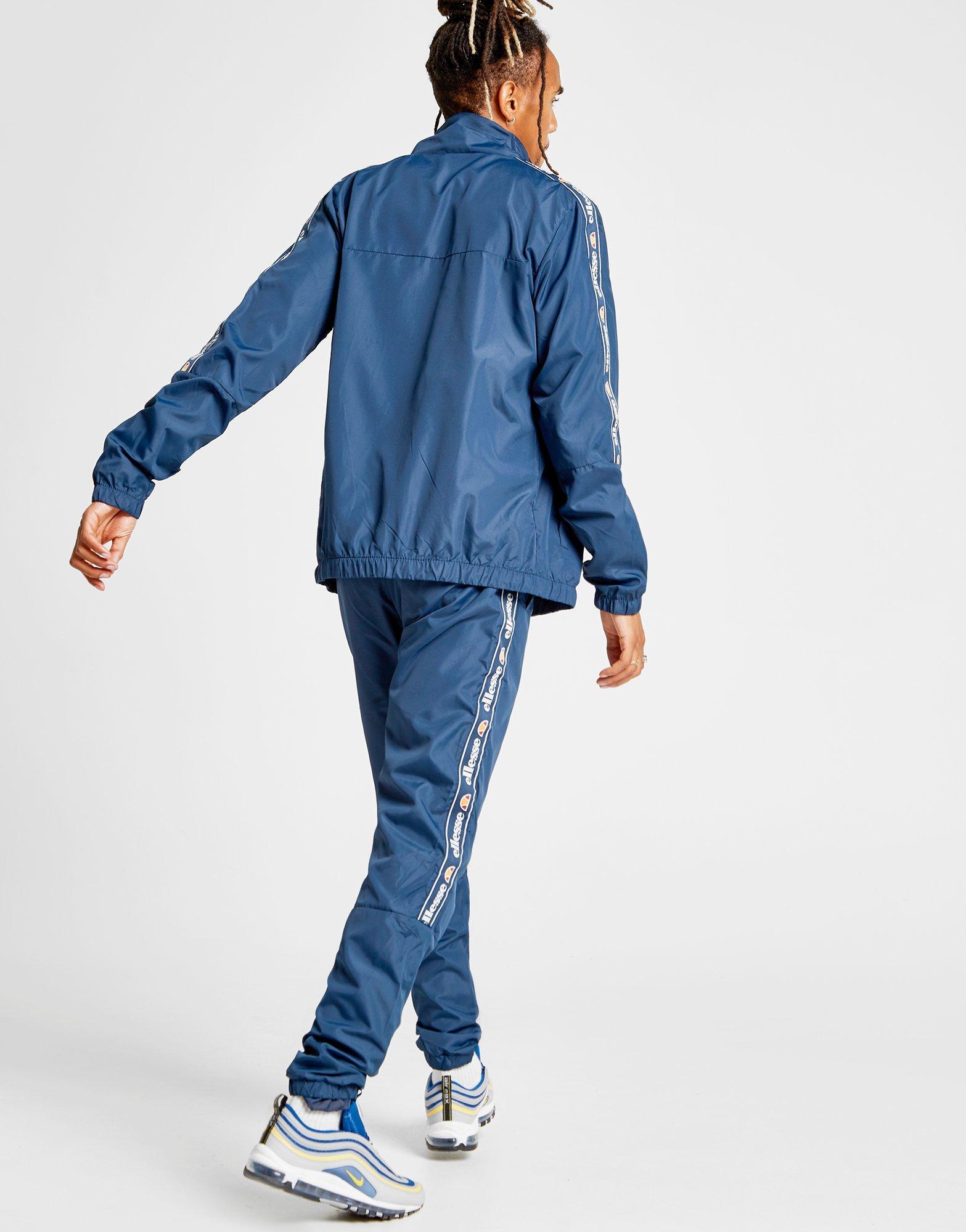 ellesse castes tape woven tracksuit