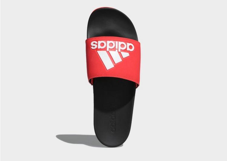 adilette comfort slides red