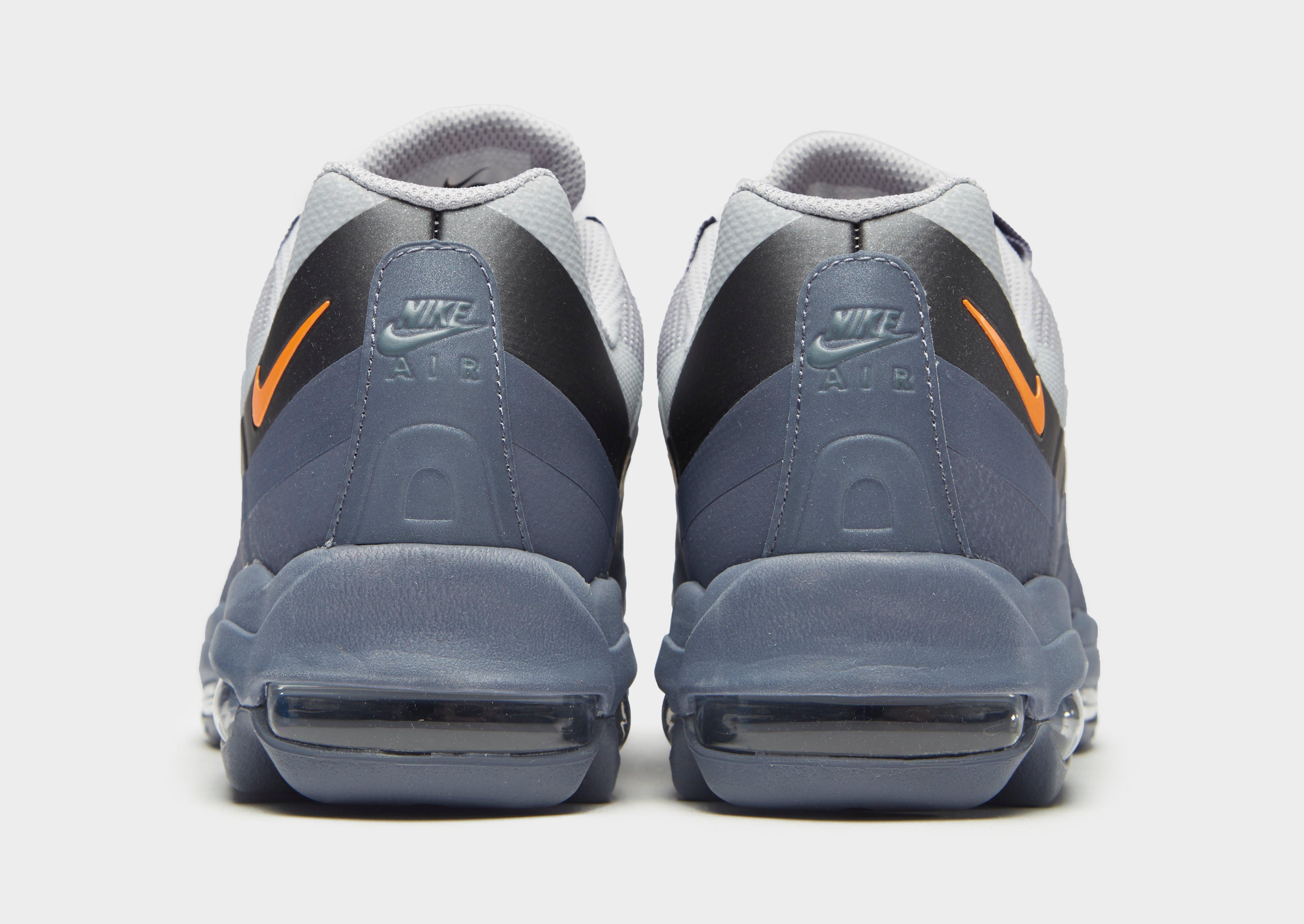 Nike Synthetic Air Max 95 Ultra Se in Grey/Blue/Orange (Gray) for Men ...