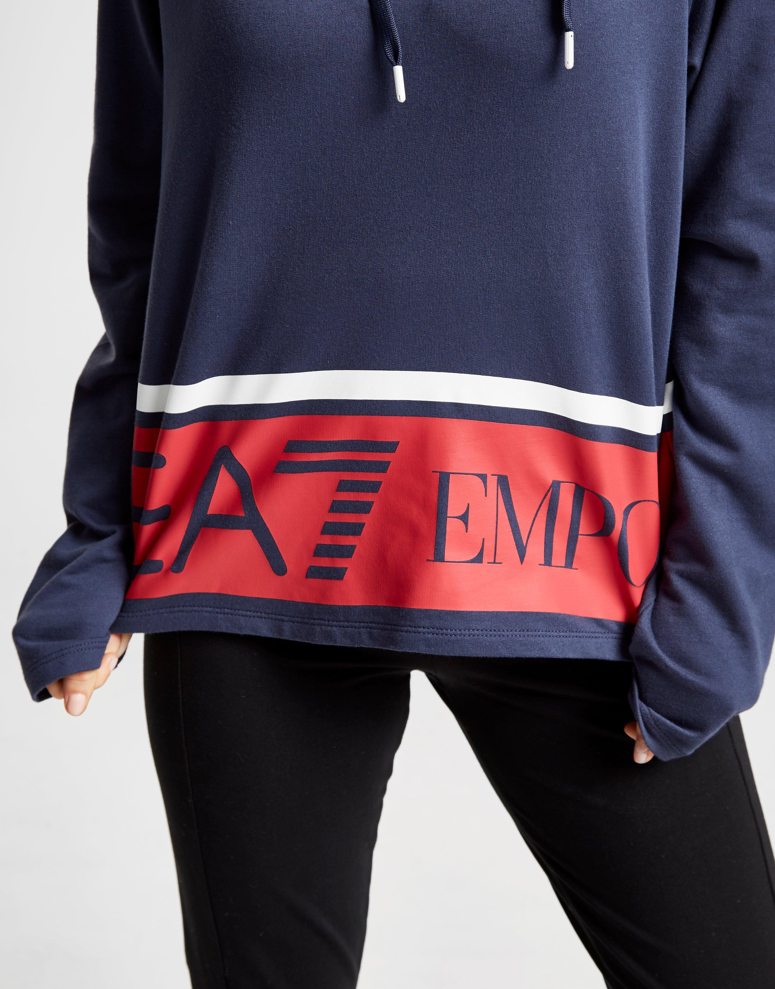 emporio armani ea7 logo master hoodie