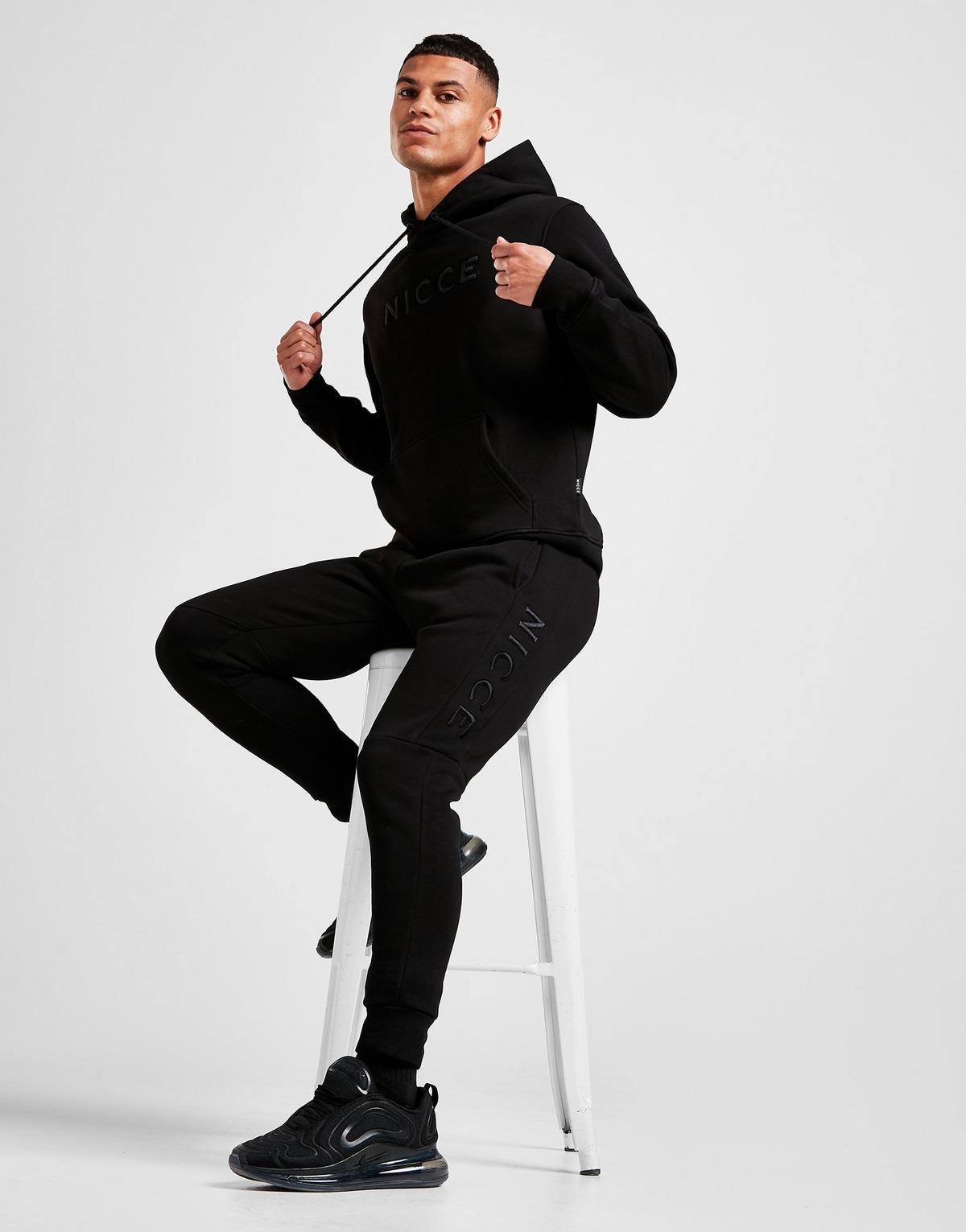 nicce black tracksuit