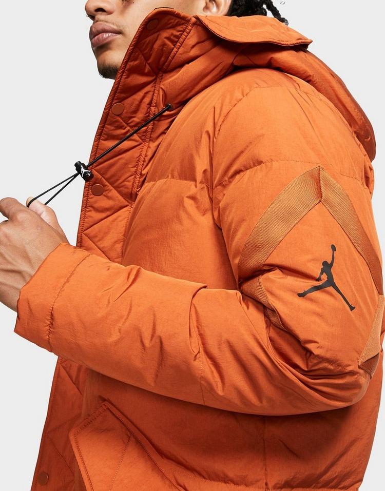 jordan wings down parka black