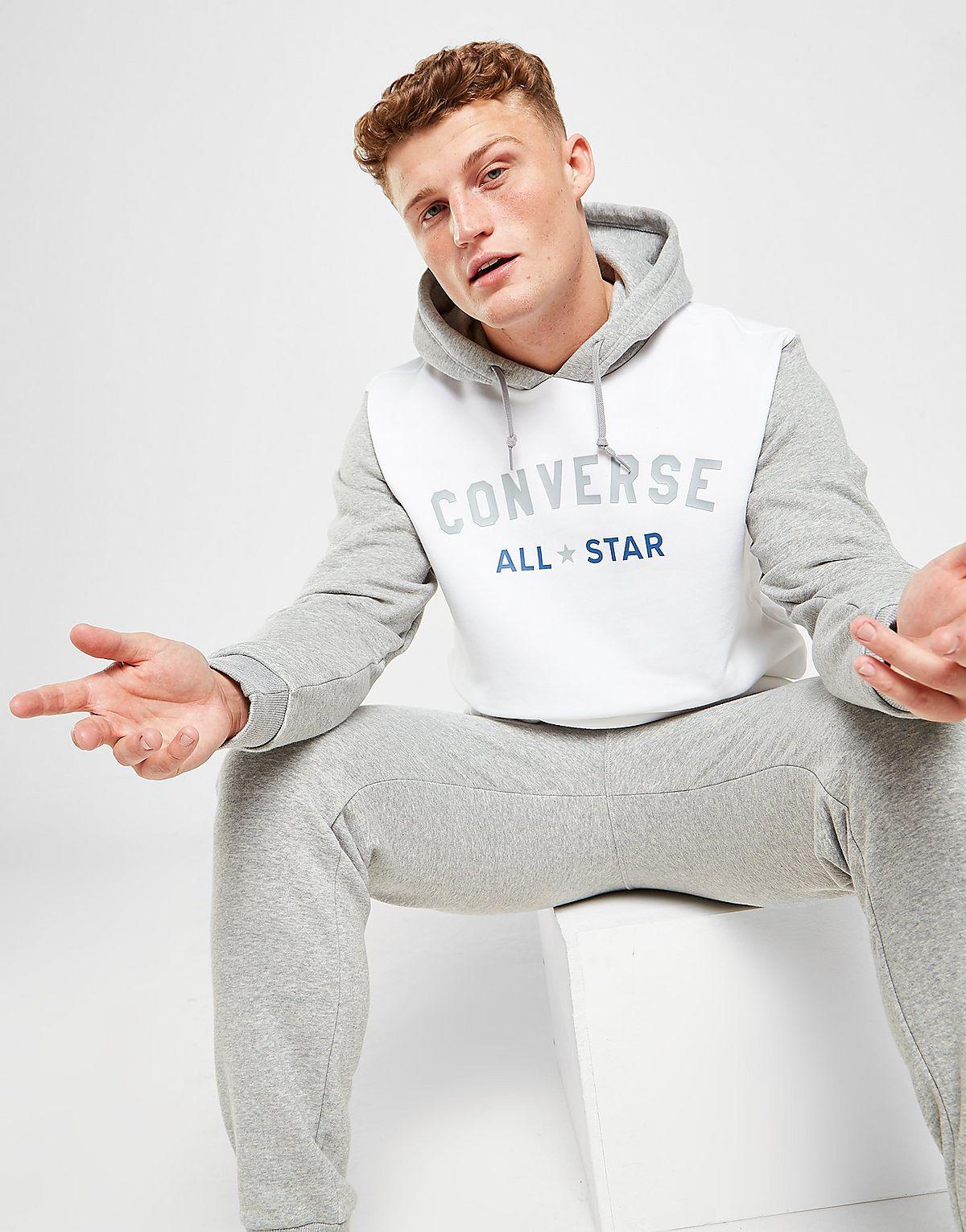 Converse Arch Hoodie in White for Men | Lyst UK