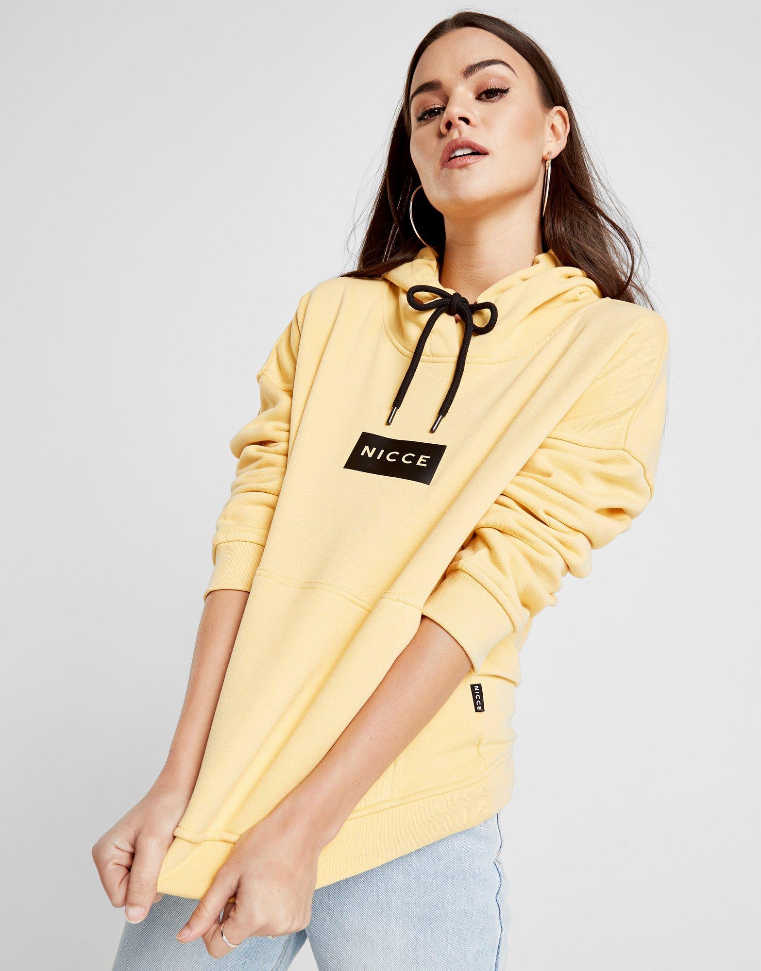 nicce hoodie yellow