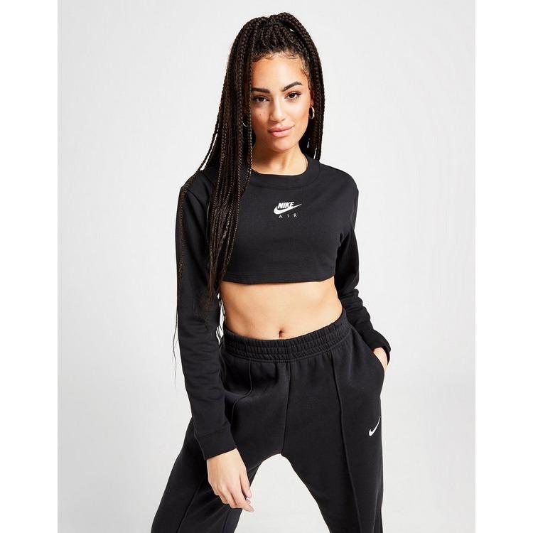 nike cropped long sleeve