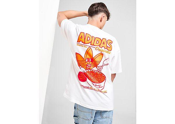 【adidas】Originals Cereal トレフォイルモチーフTシャツ/white adidas Originals Cereal T-shirt in Black for Men | Lyst UK