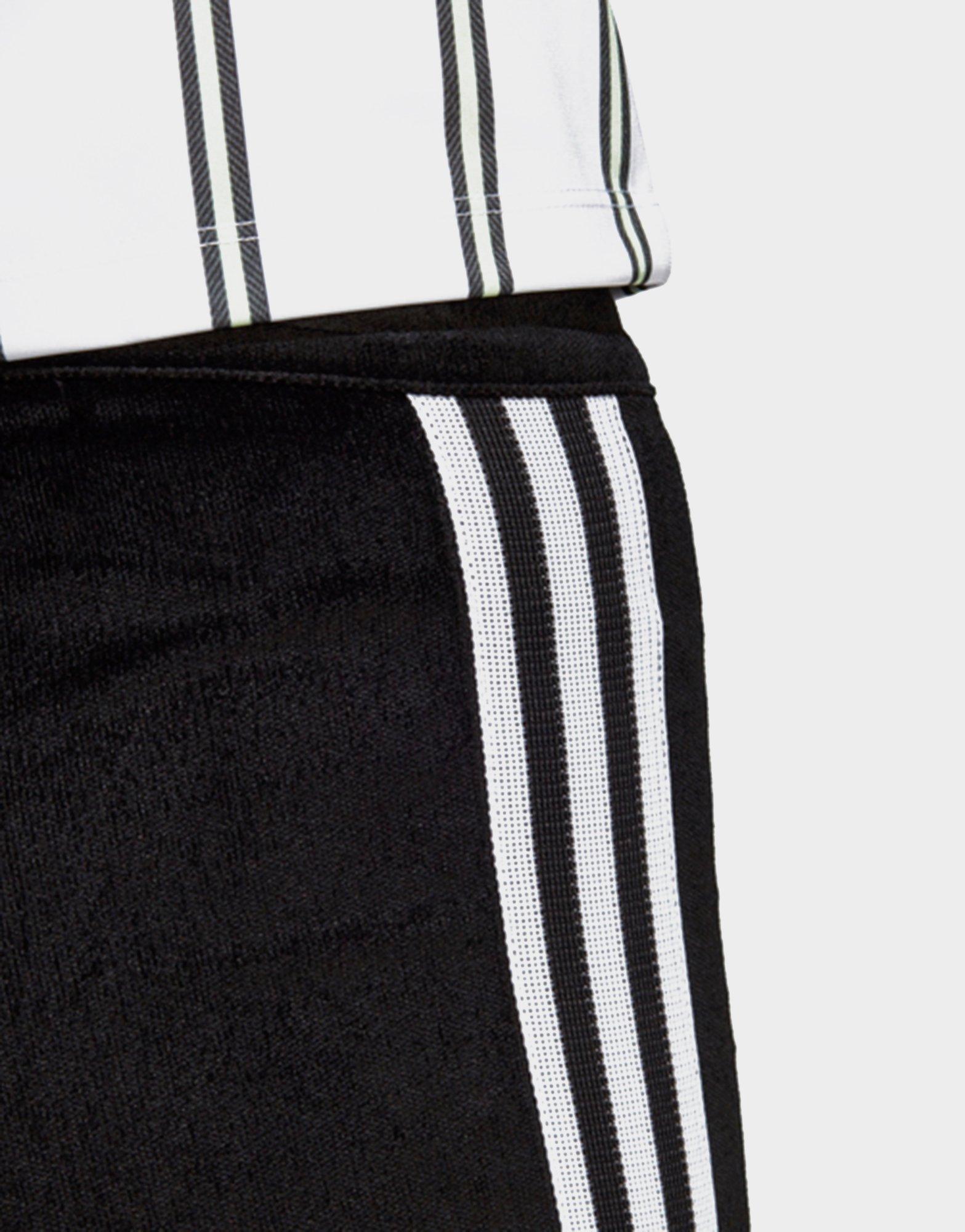 adidas velvet flare track pant