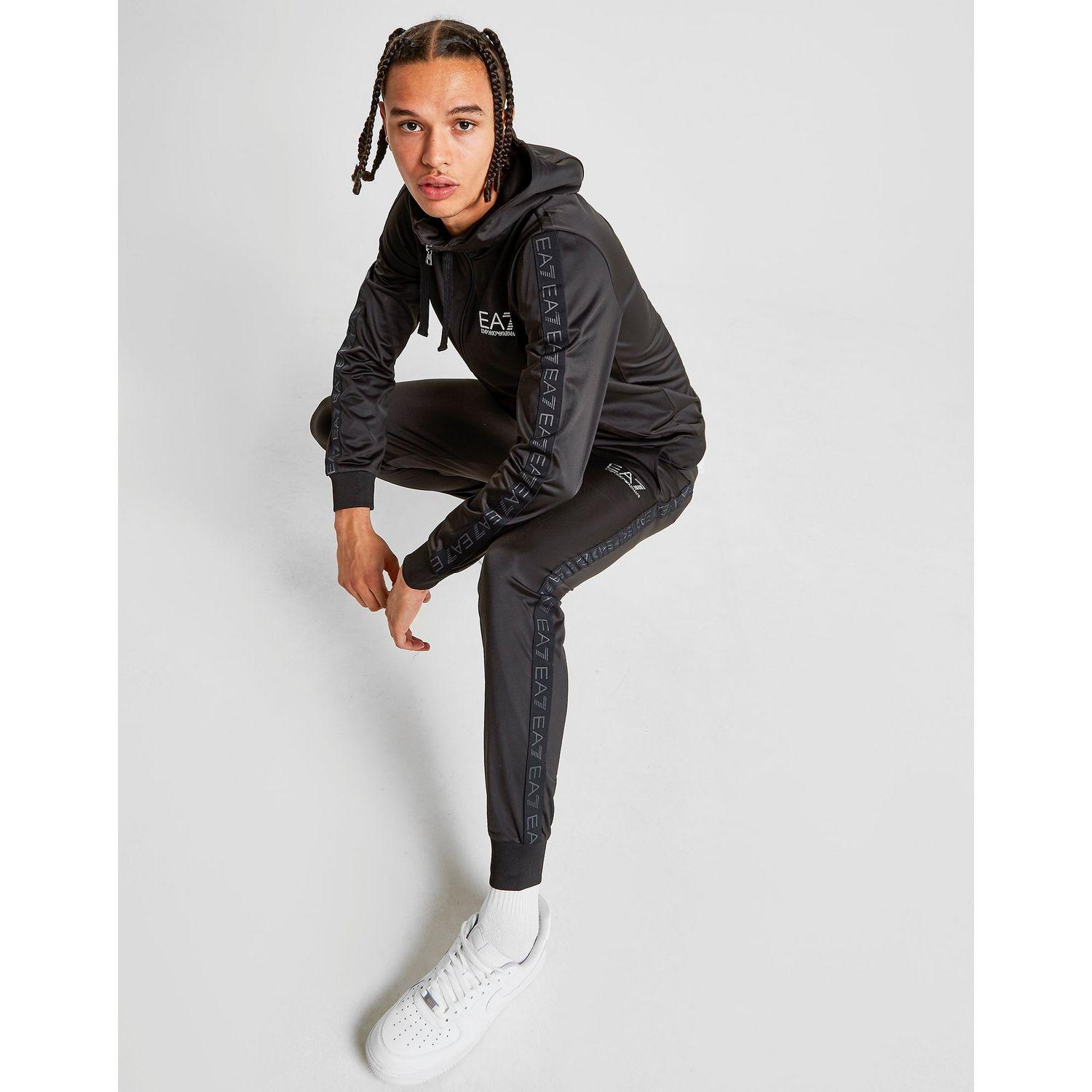 ea7 tape tracksuit