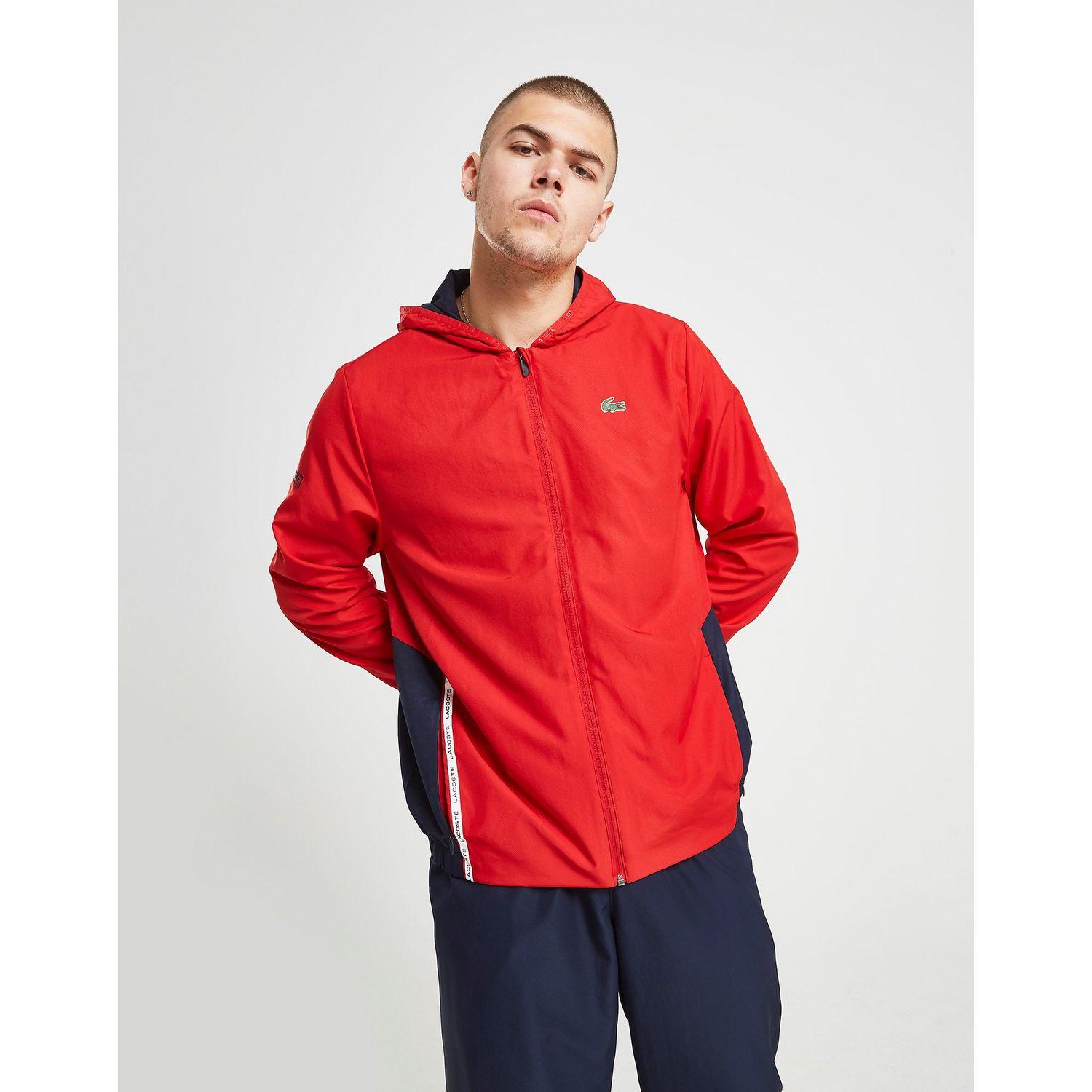 lacoste pocket tape tracksuit