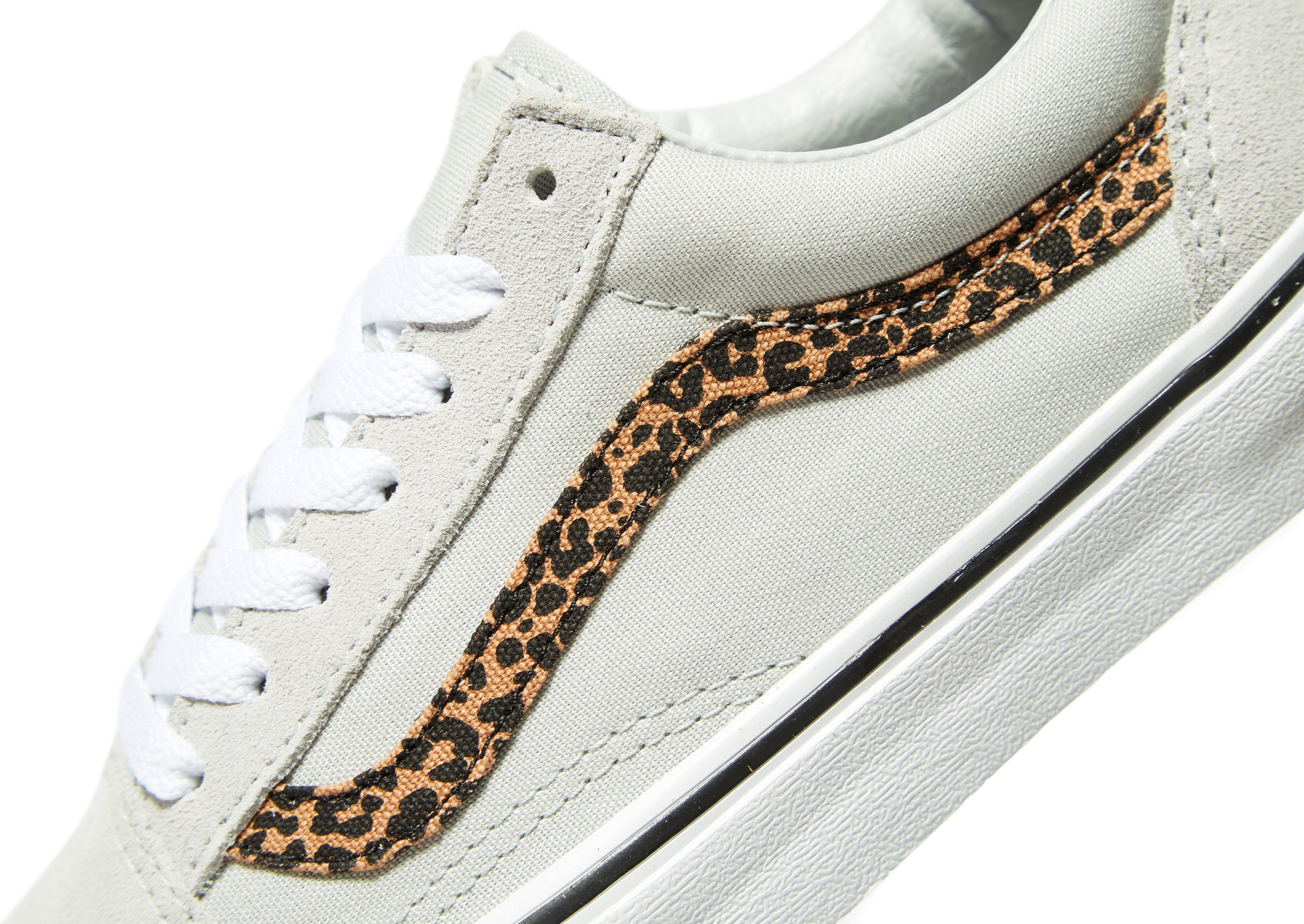 jd sports leopard vans