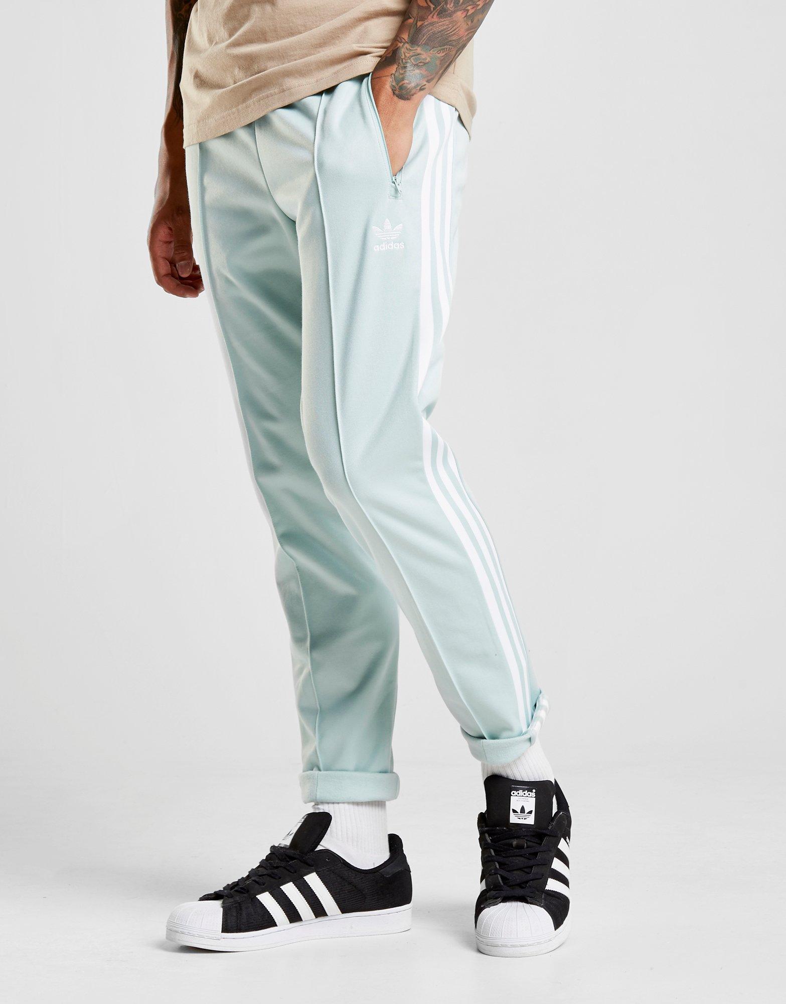 adidas beckenbauer cuffed track pants