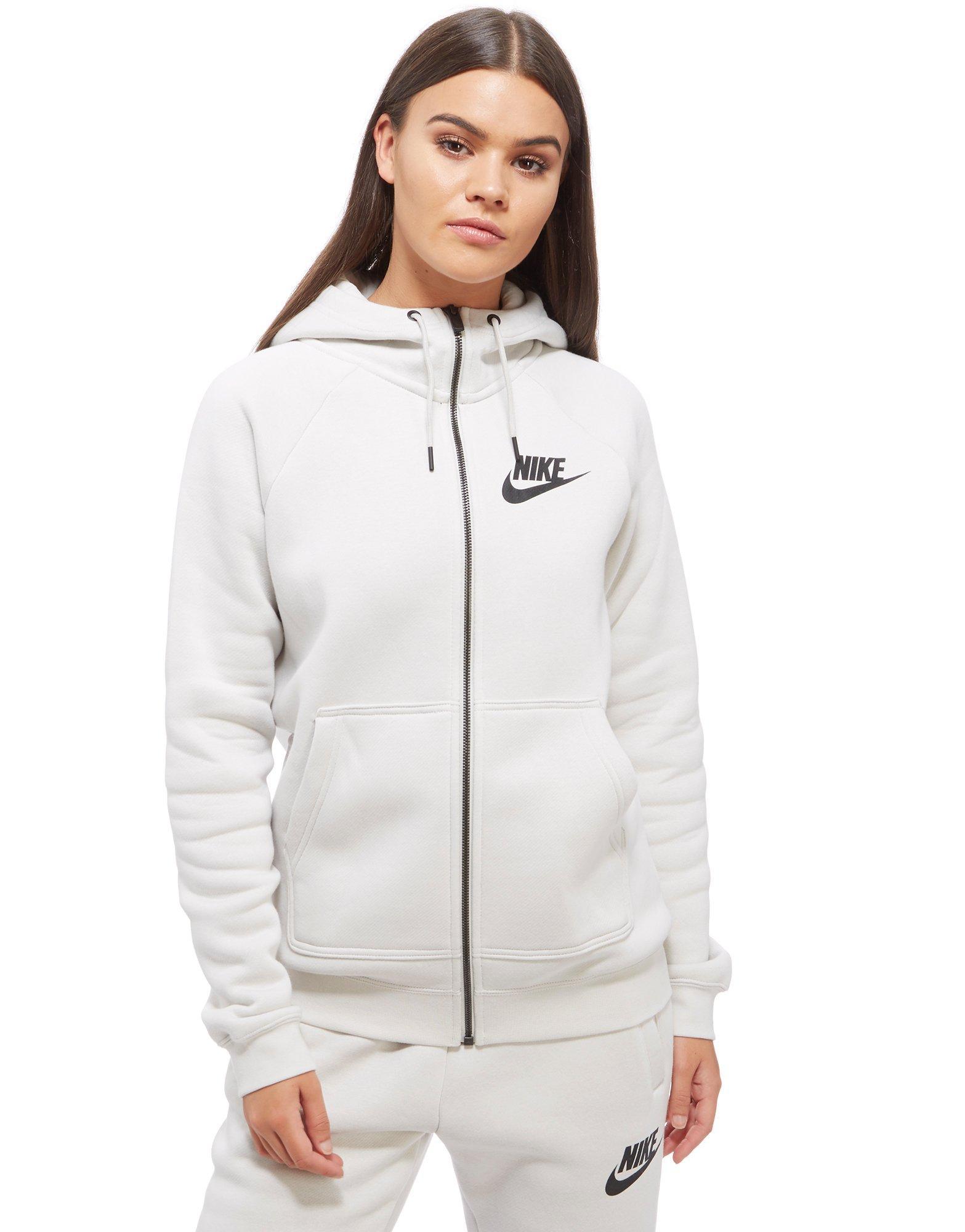 nike rally futura zip hoodie