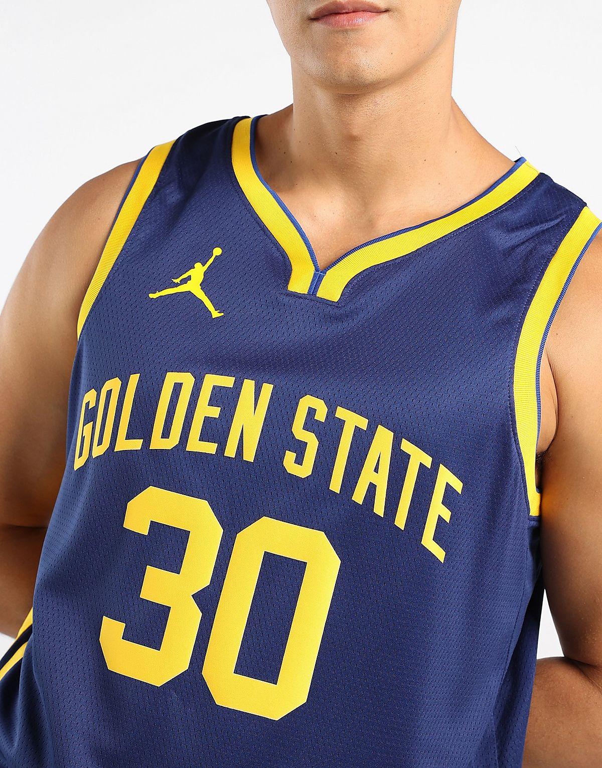 Golden State Warriors Statement Edition Jordan Dri-FIT NBA Swingman Jersey.