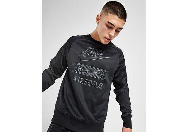 Nike Air Max Crew Sweatshirt in Black for Men | Lyst UK