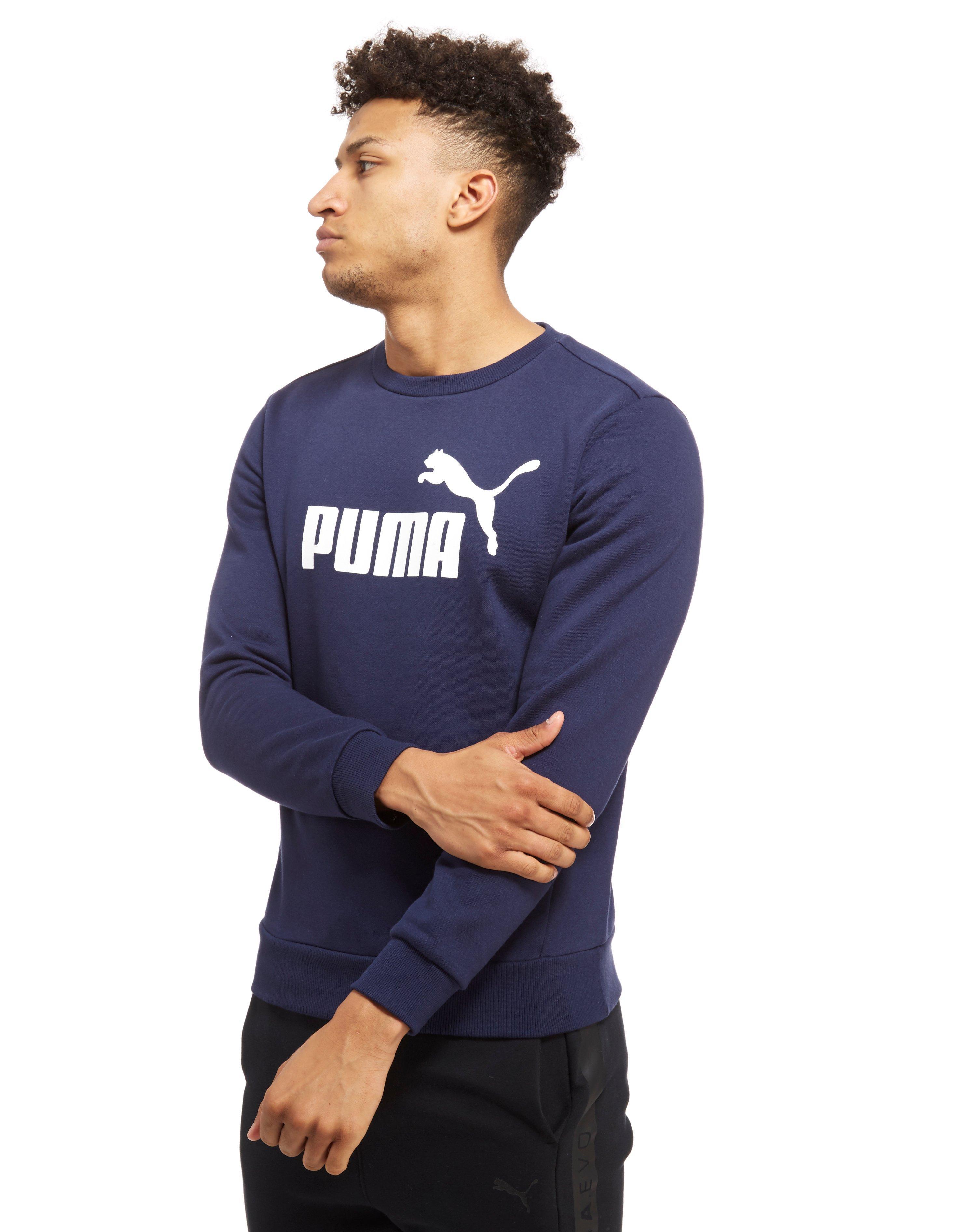 puma core logo crew sweatshirt