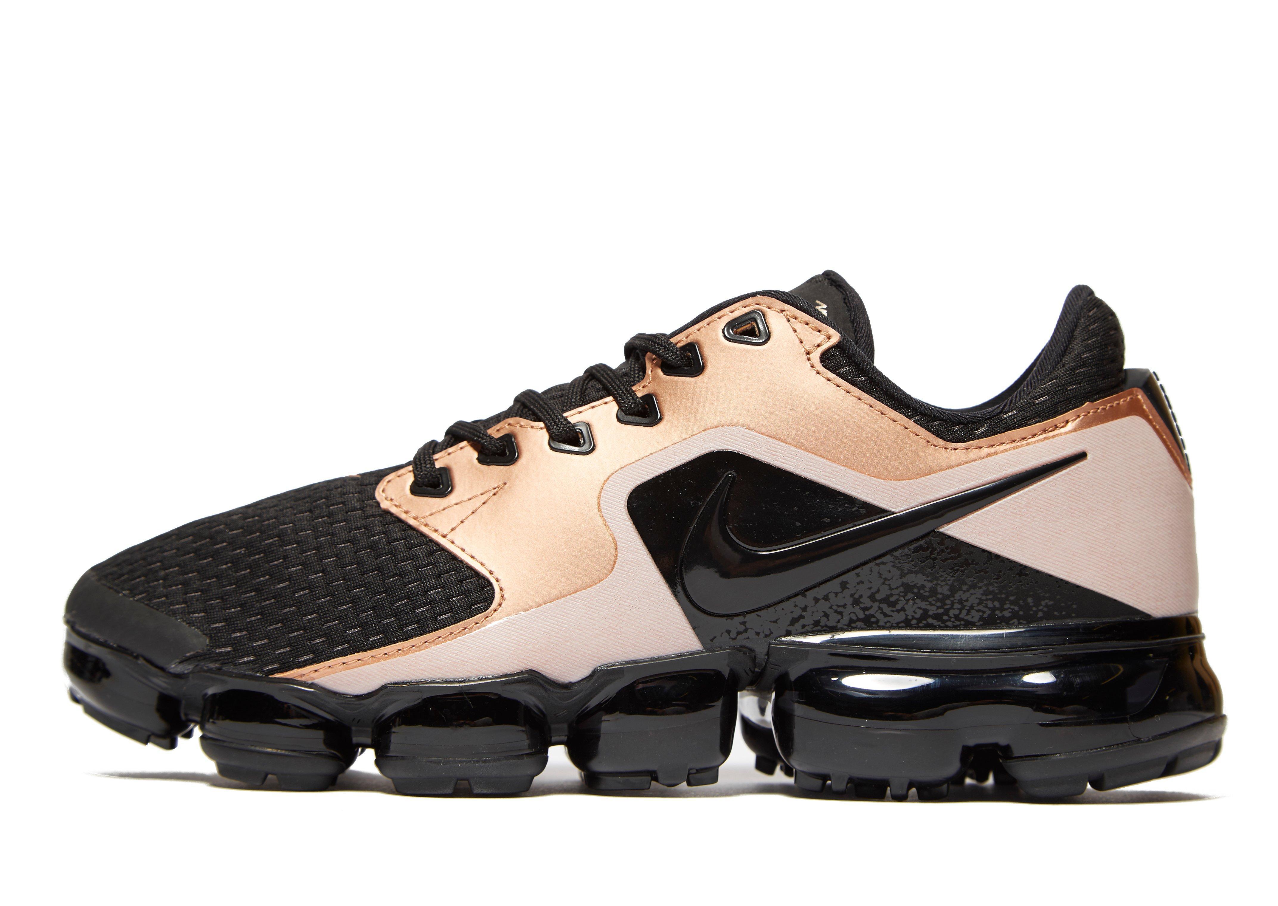 Nike Synthetic Air Vapormax Mesh in Black/Golden Pink (Black) - Lyst