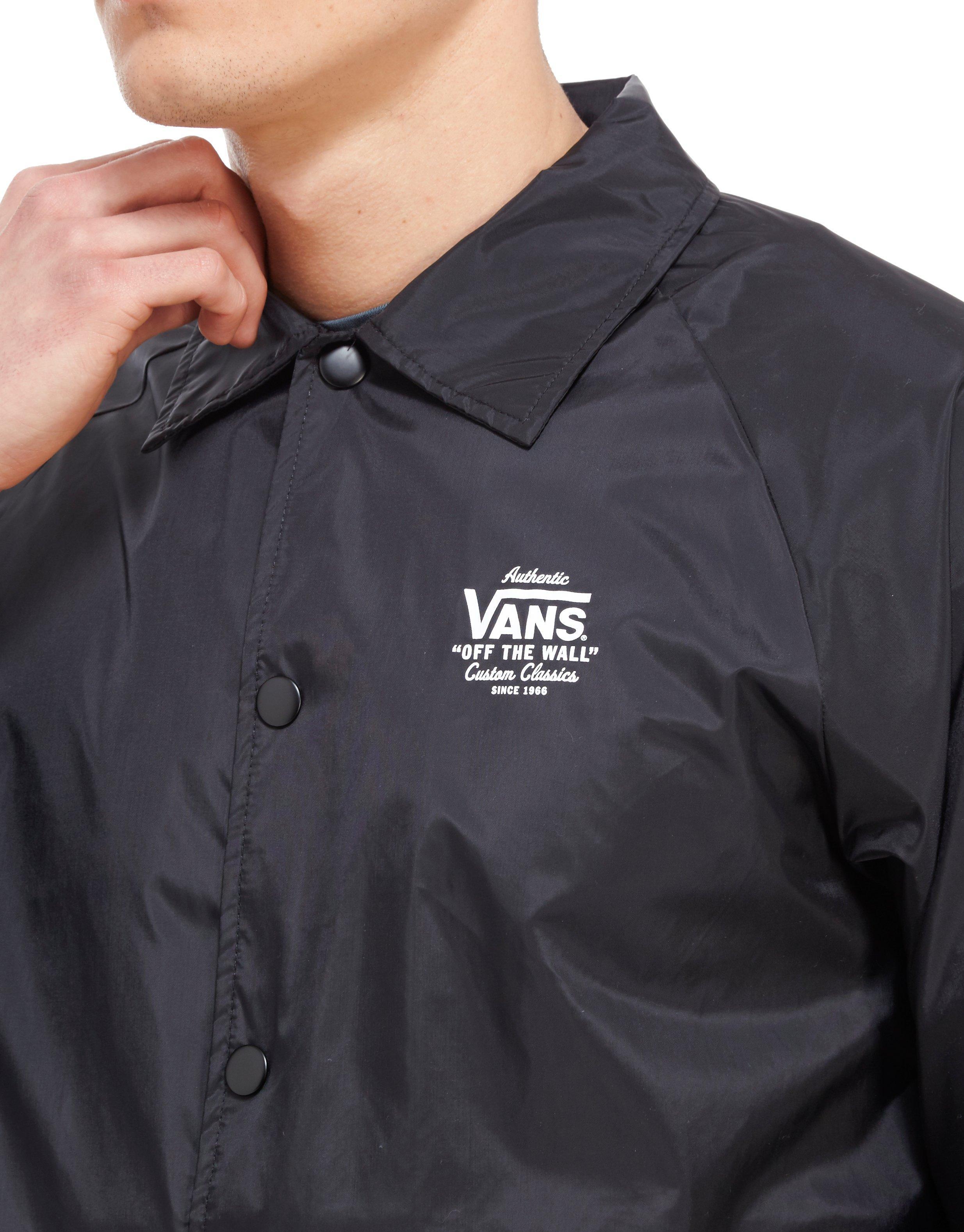 Vans Synthetic Torrey Coach Jacket in Black for Men - Lyst