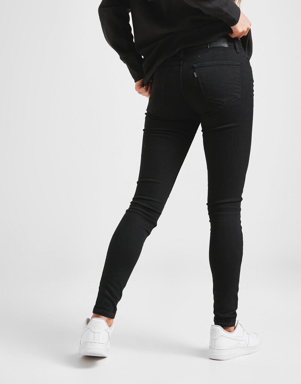 levis super skinny 710 black